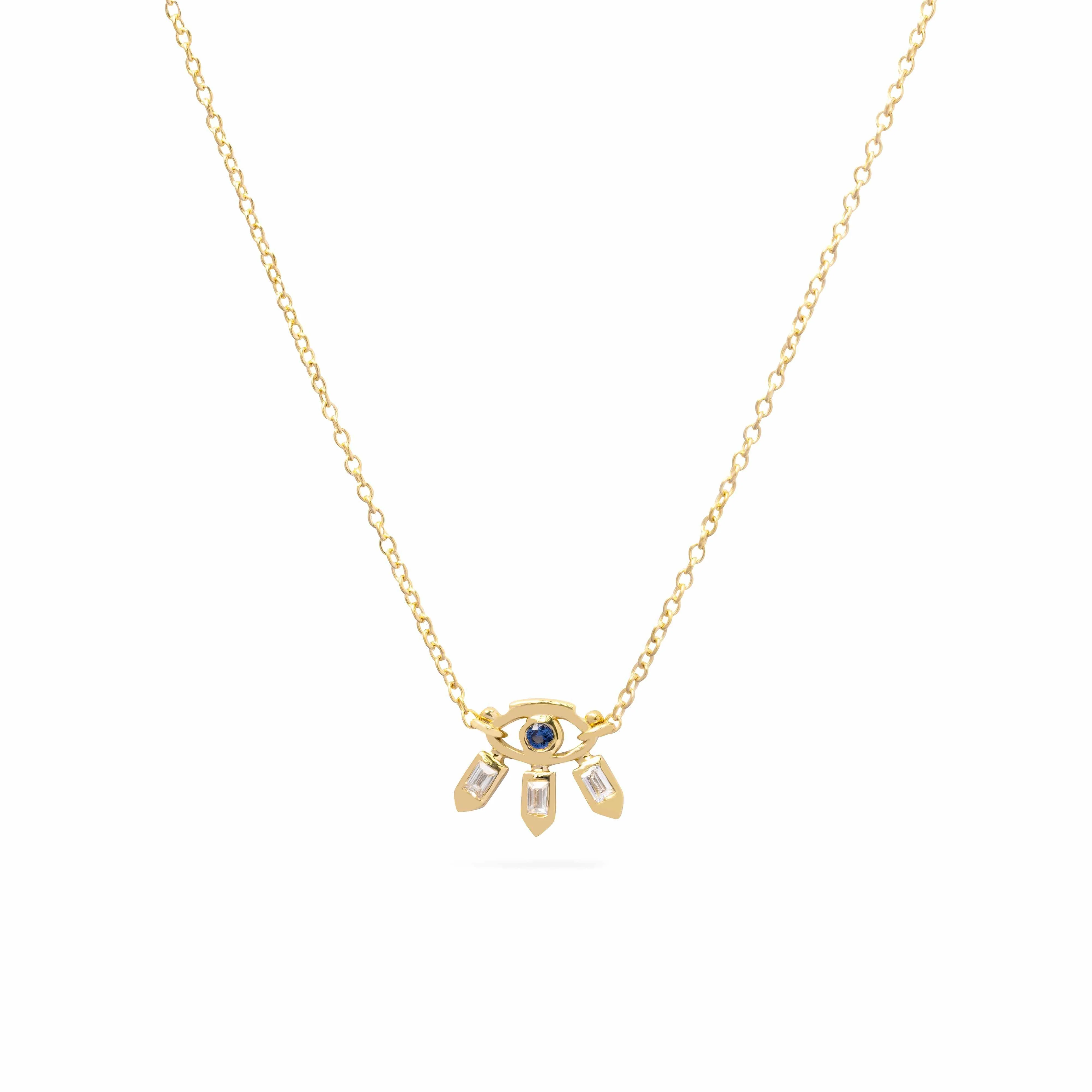 Chania Evil Eye Necklace