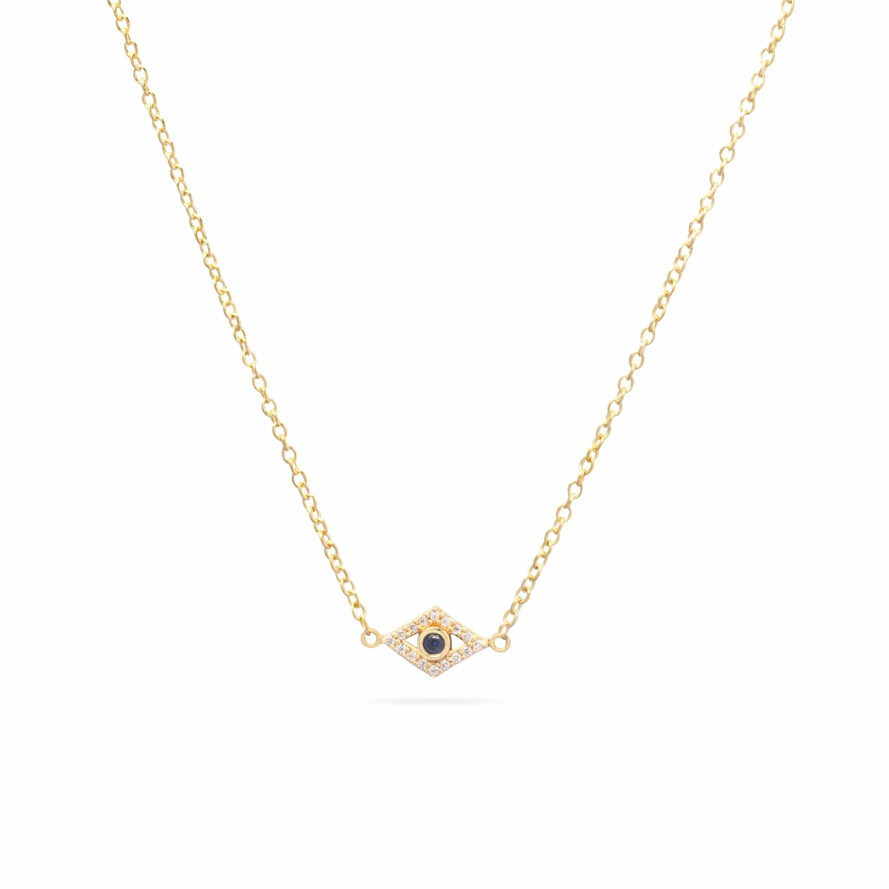 Larina evil eye necklace