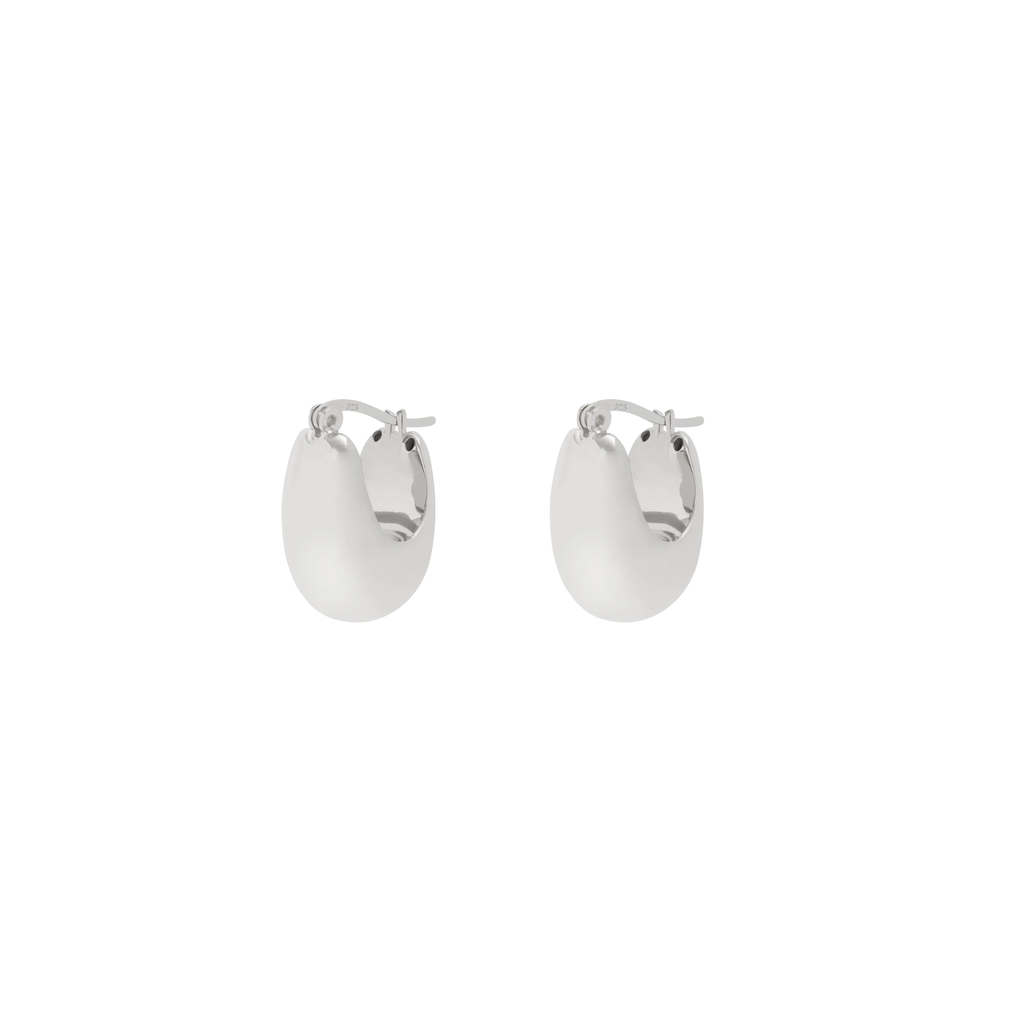 Aadhya thick hoops - Image 2