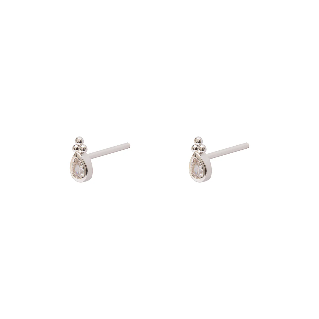 Alna gold plated studs - Image 3