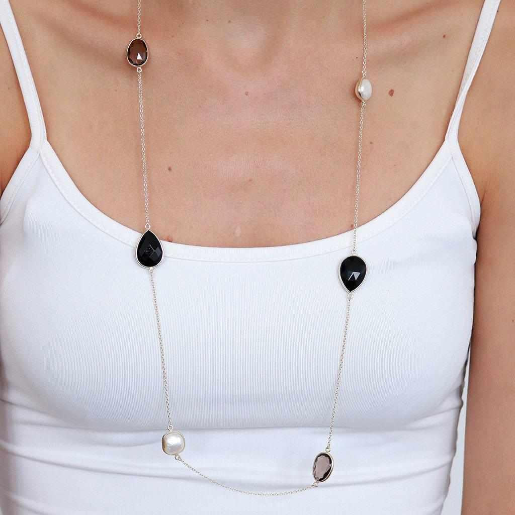 Alisha semi-precious stone necklace - Image 2