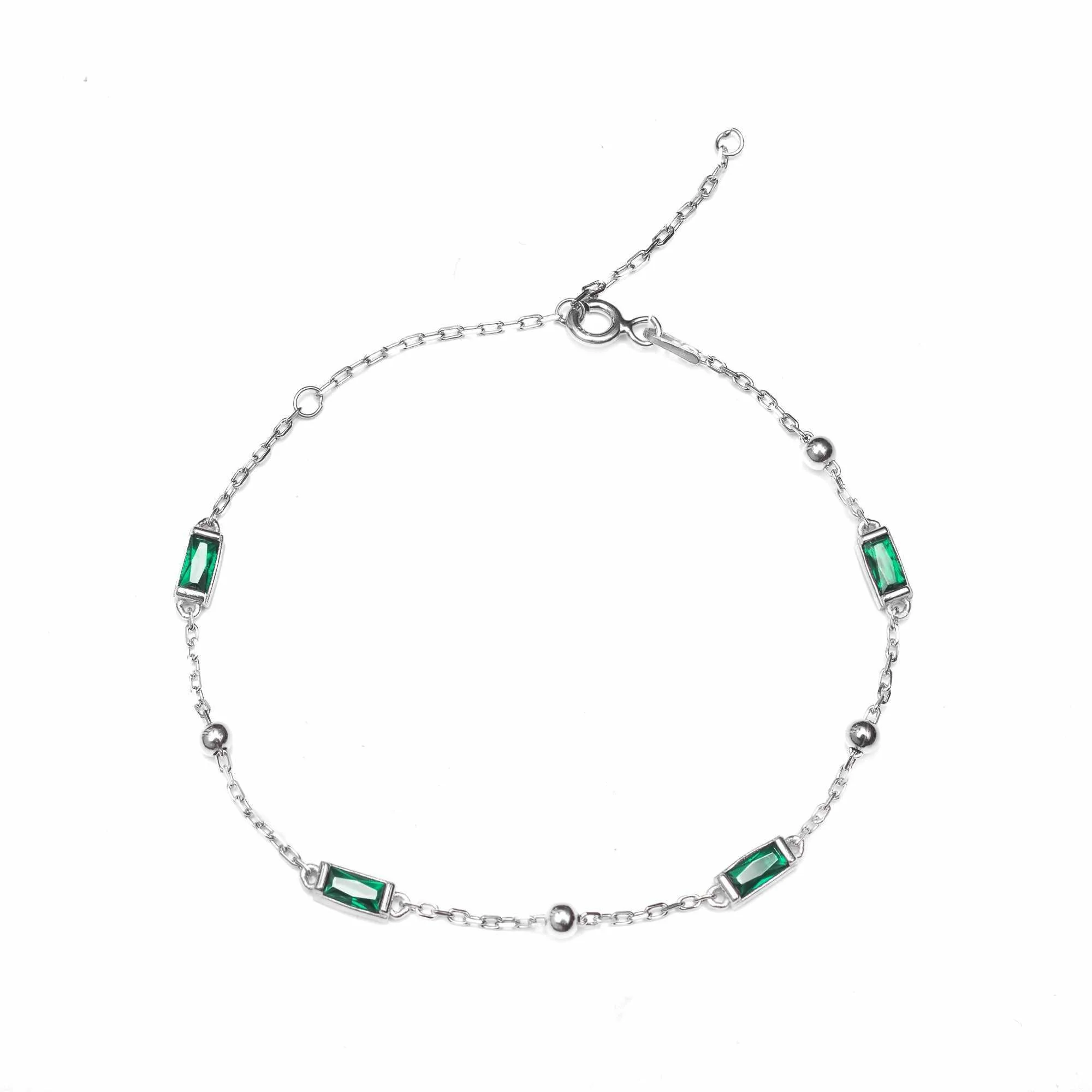 Alo baguette crystal bracelet - Image 7