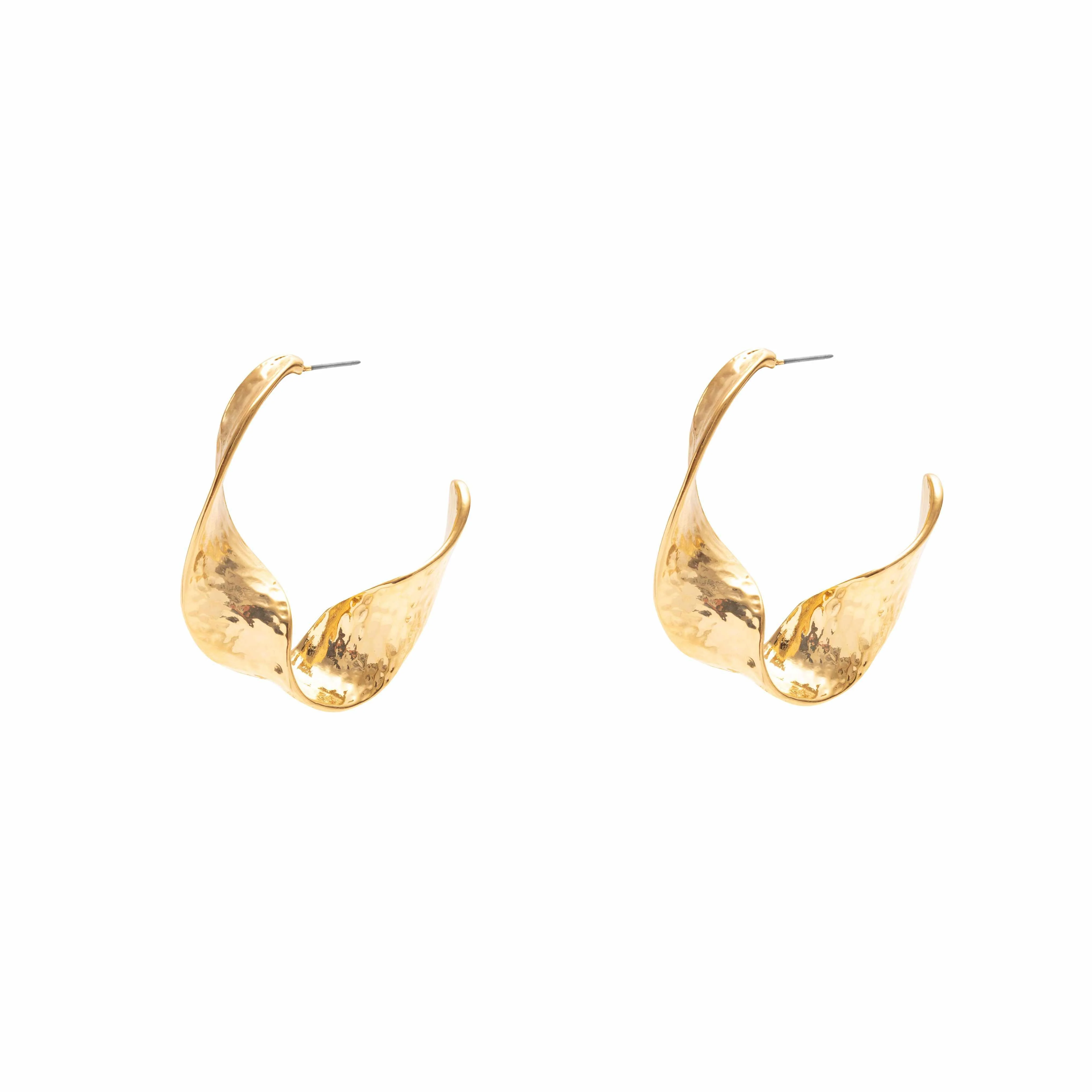Alula twist hoop earrings - Image 3