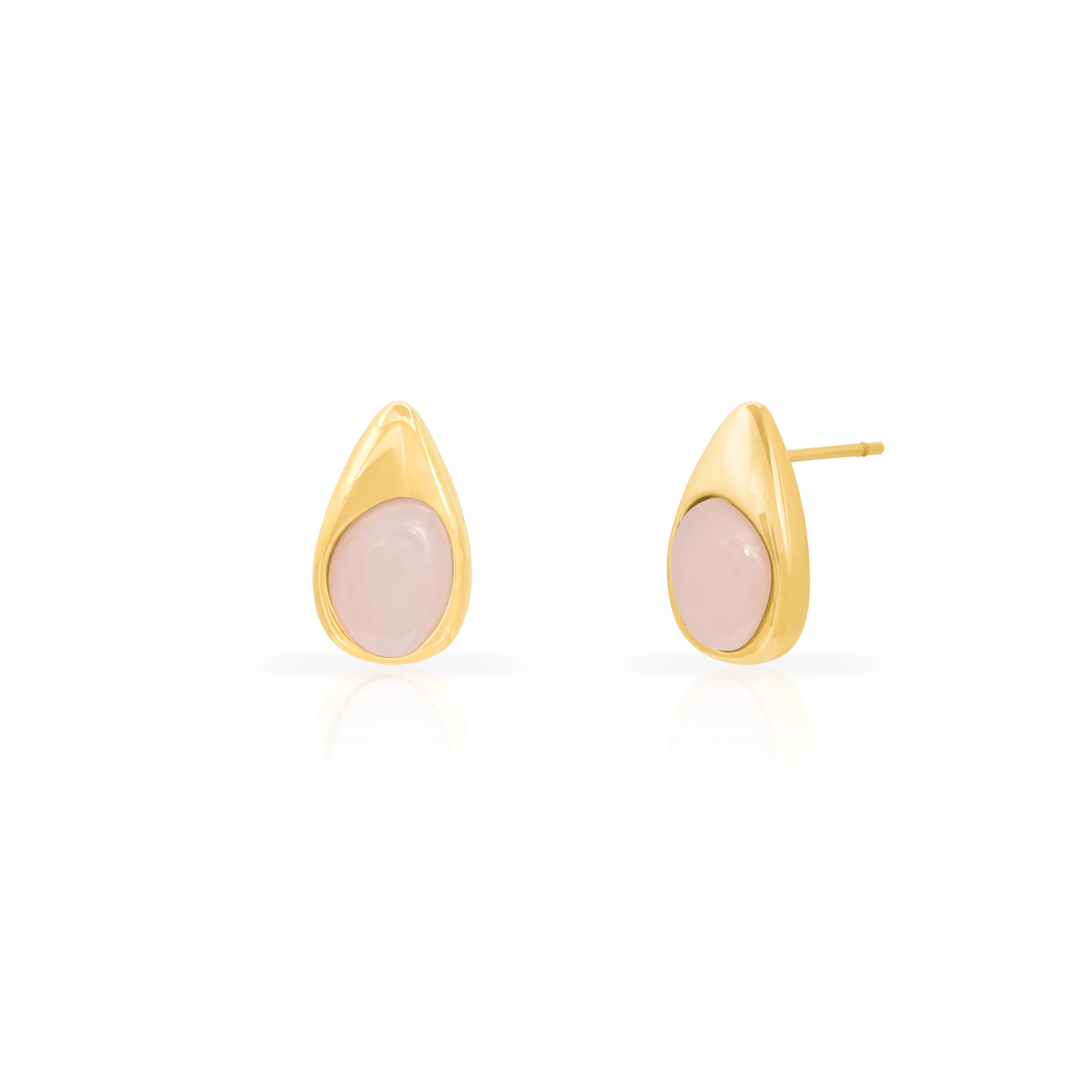 Anahi semi-precious stud earrings - waterproof - Image 3