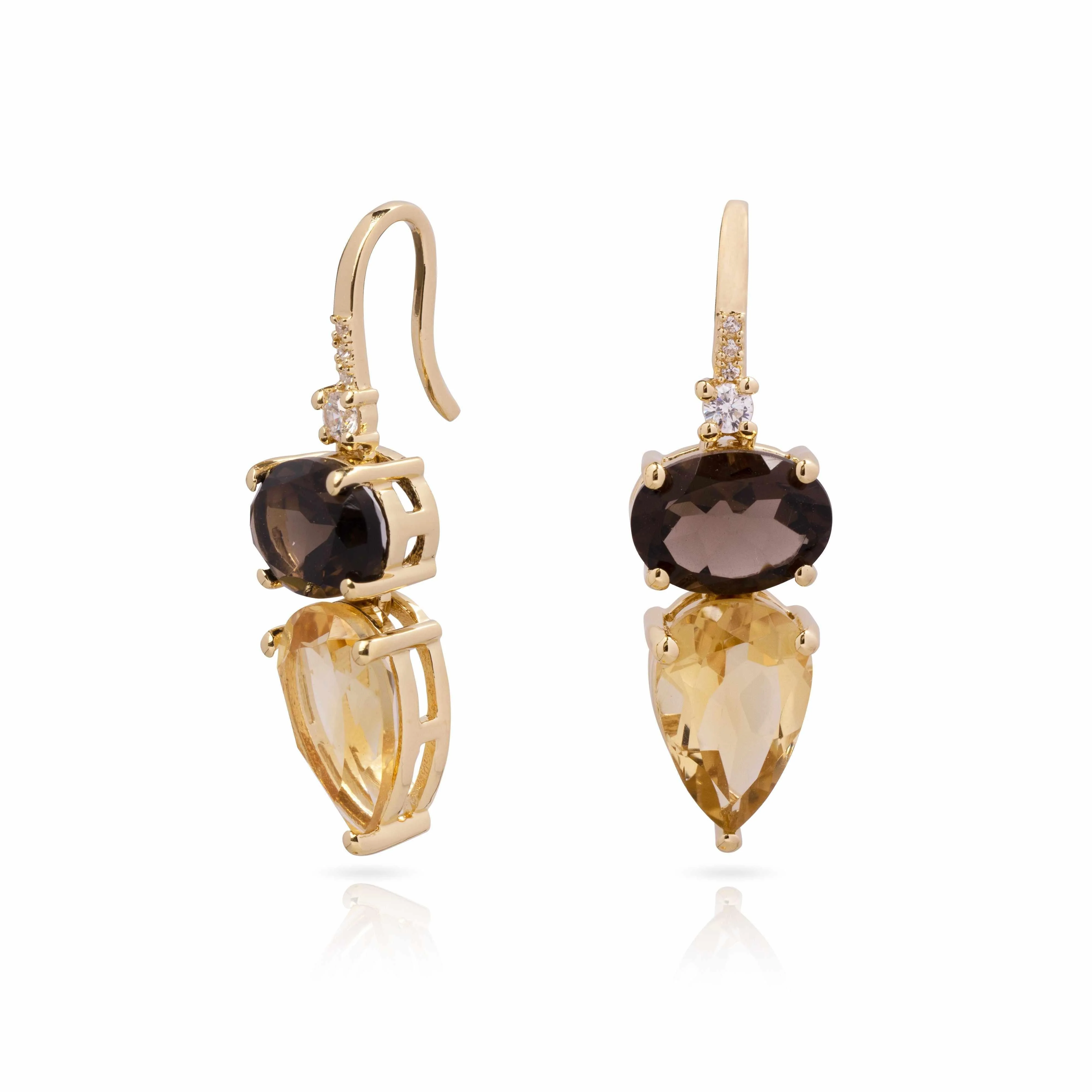 Ardella semi precious earrings