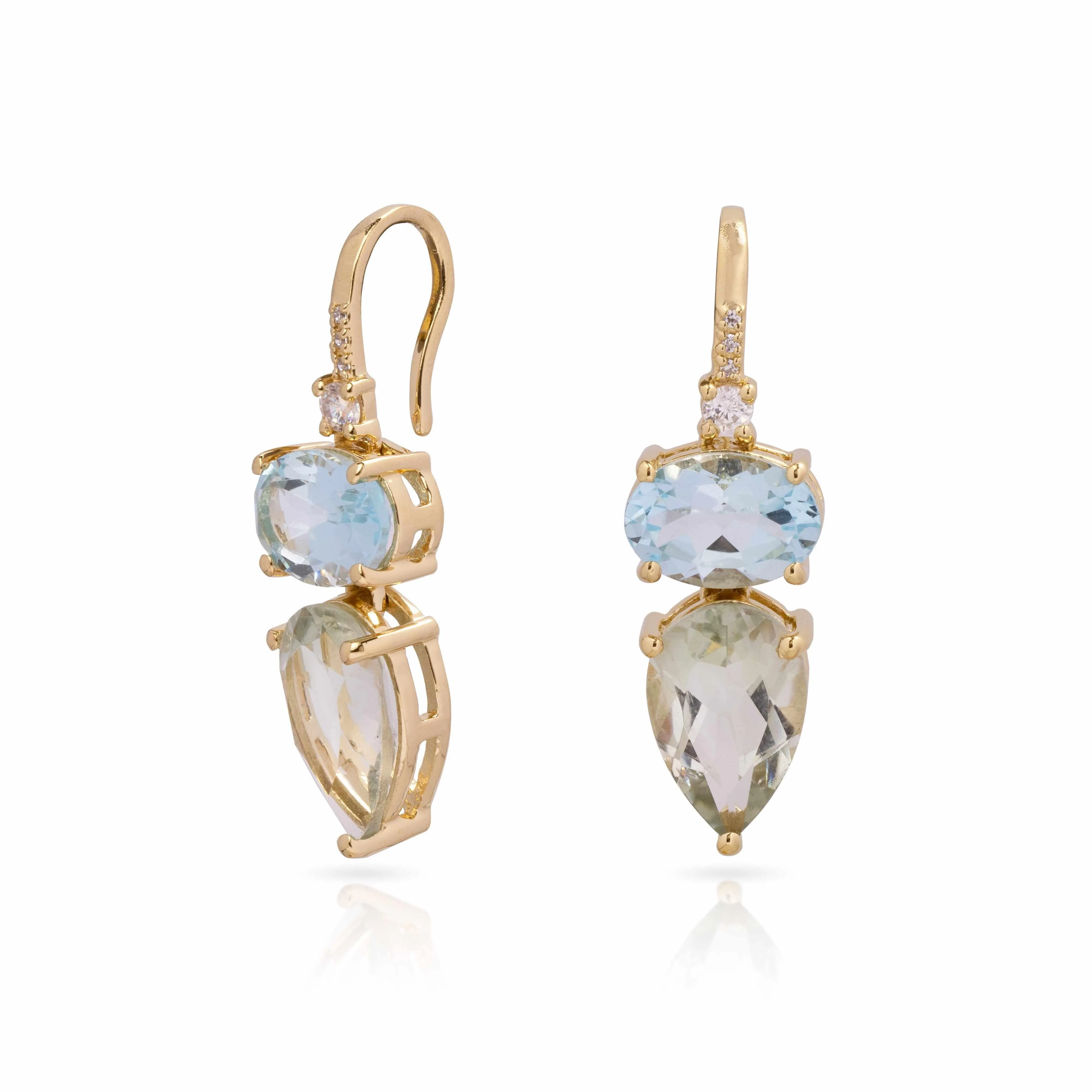 Ardella semi precious earrings - Image 2