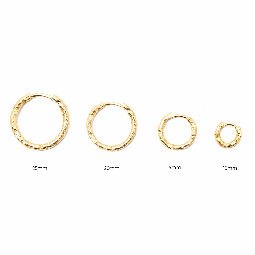 Arro vermeil hoops - Image 4