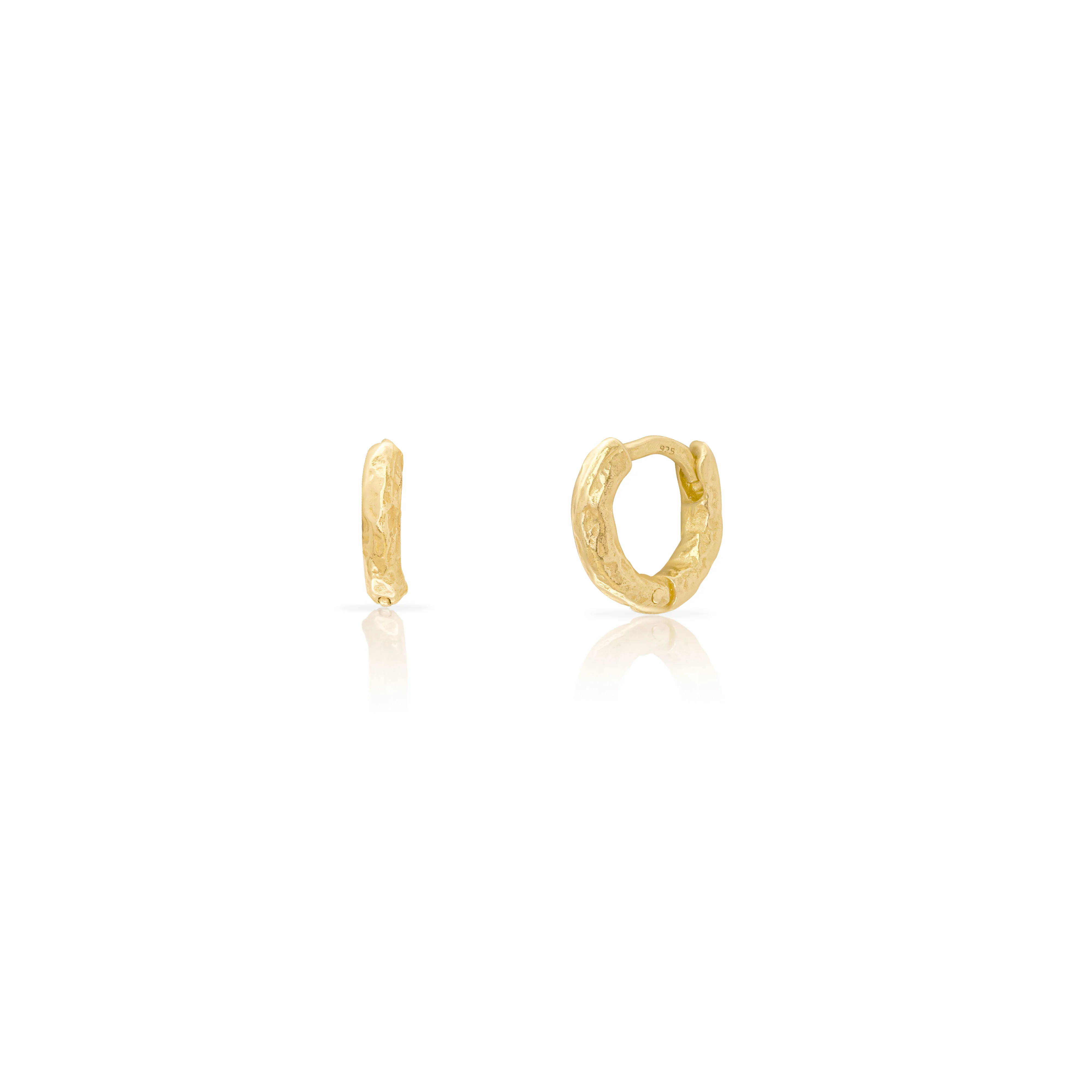Arro vermeil hoops - Image 7