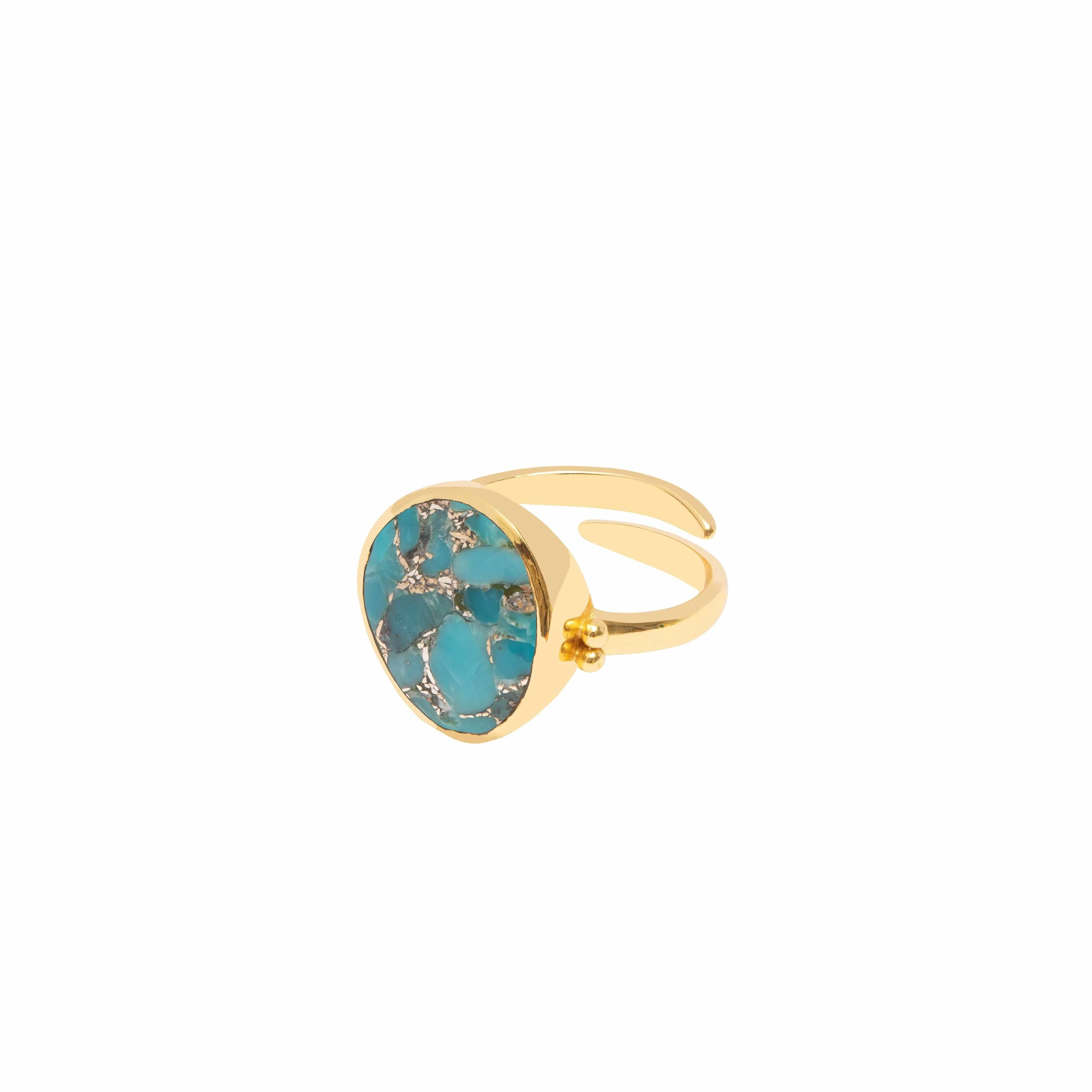 Asura semi-precious stone ring - Image 3