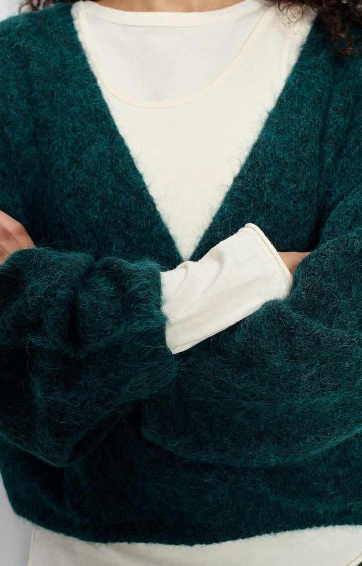 American Vintage Pullover | Cypress Black Melange | NUN18D - Image 4
