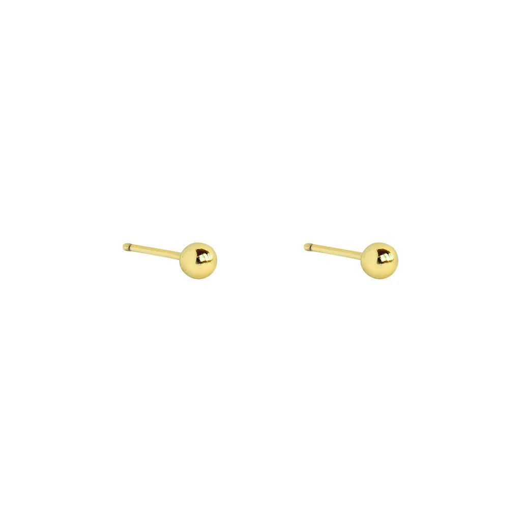 Ball Gold Studs - Image 5