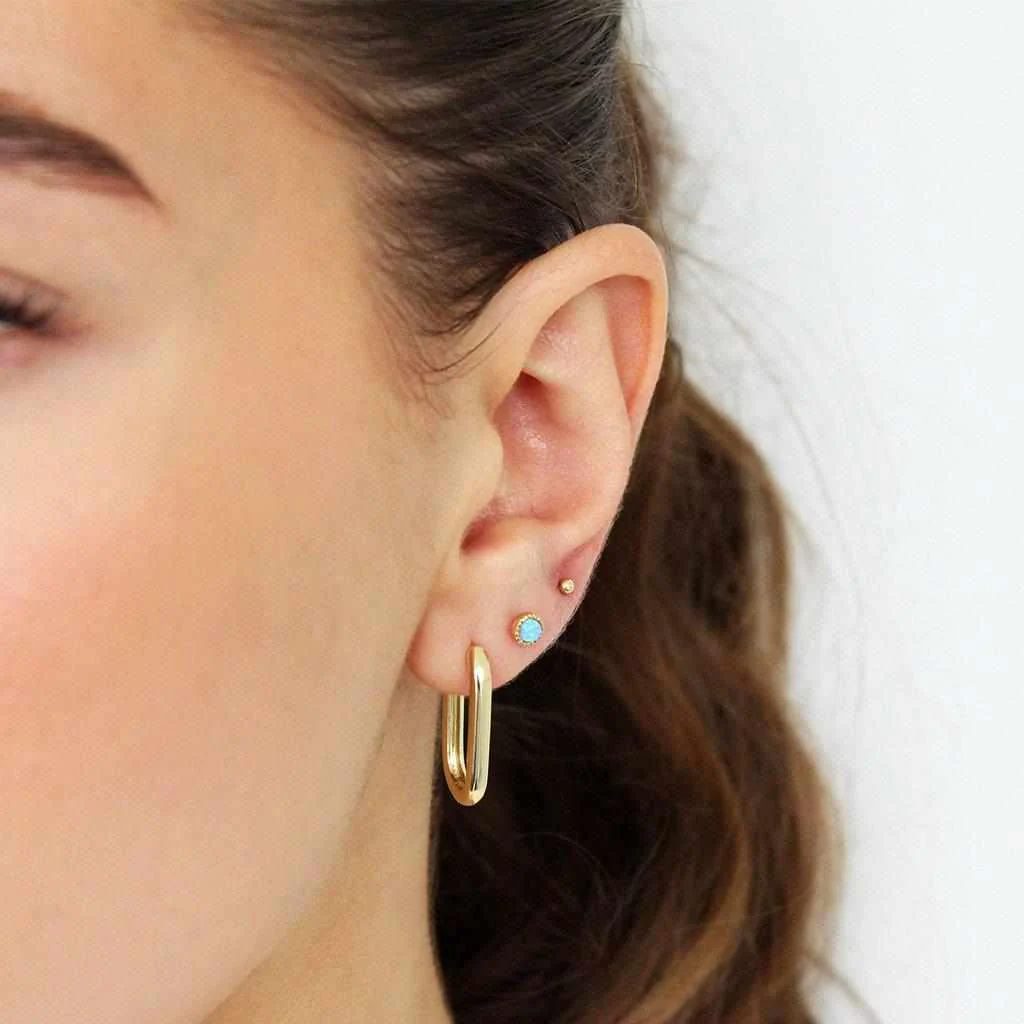 Ball Gold Studs - Image 9