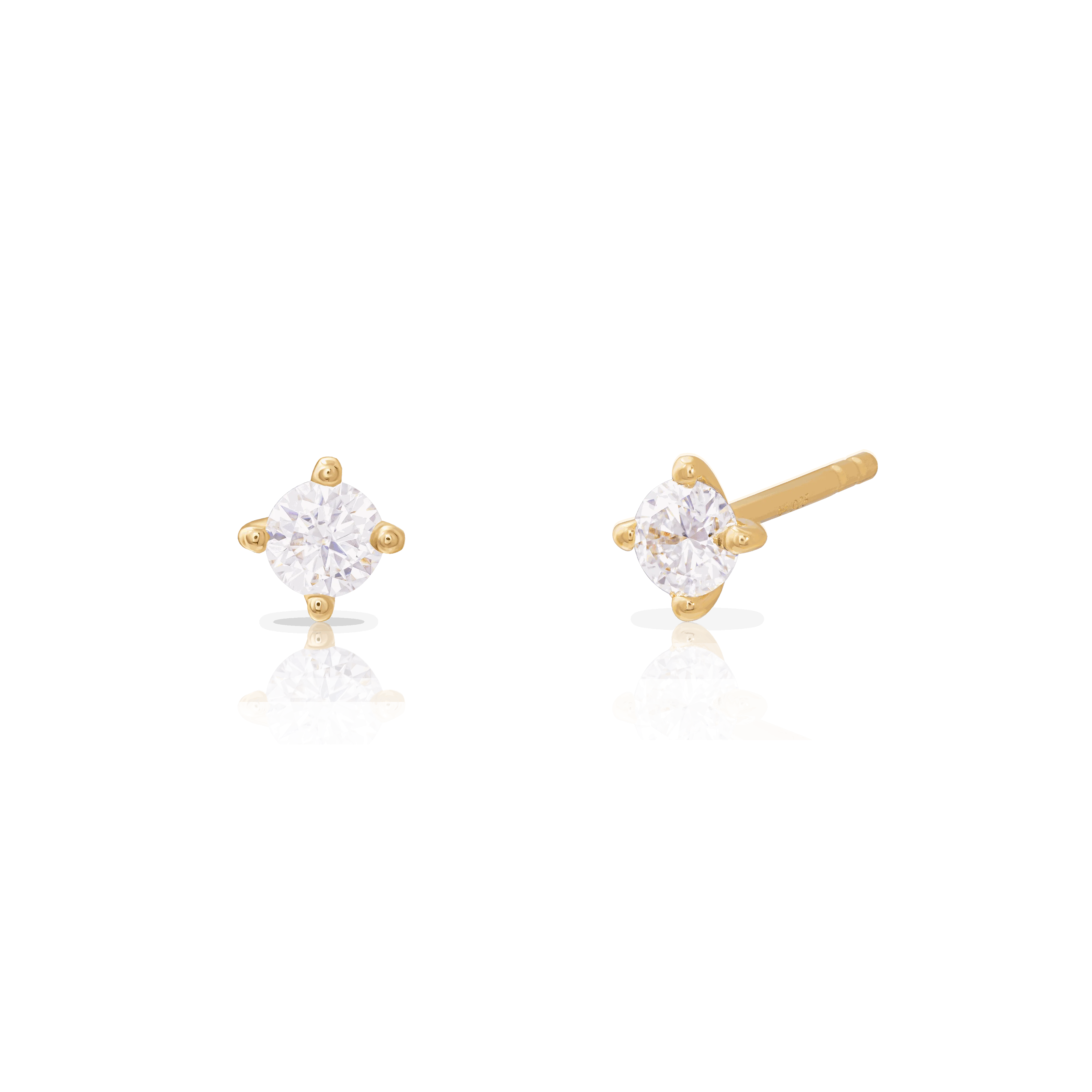 Brila Moissanite Studs Earrings - Image 2