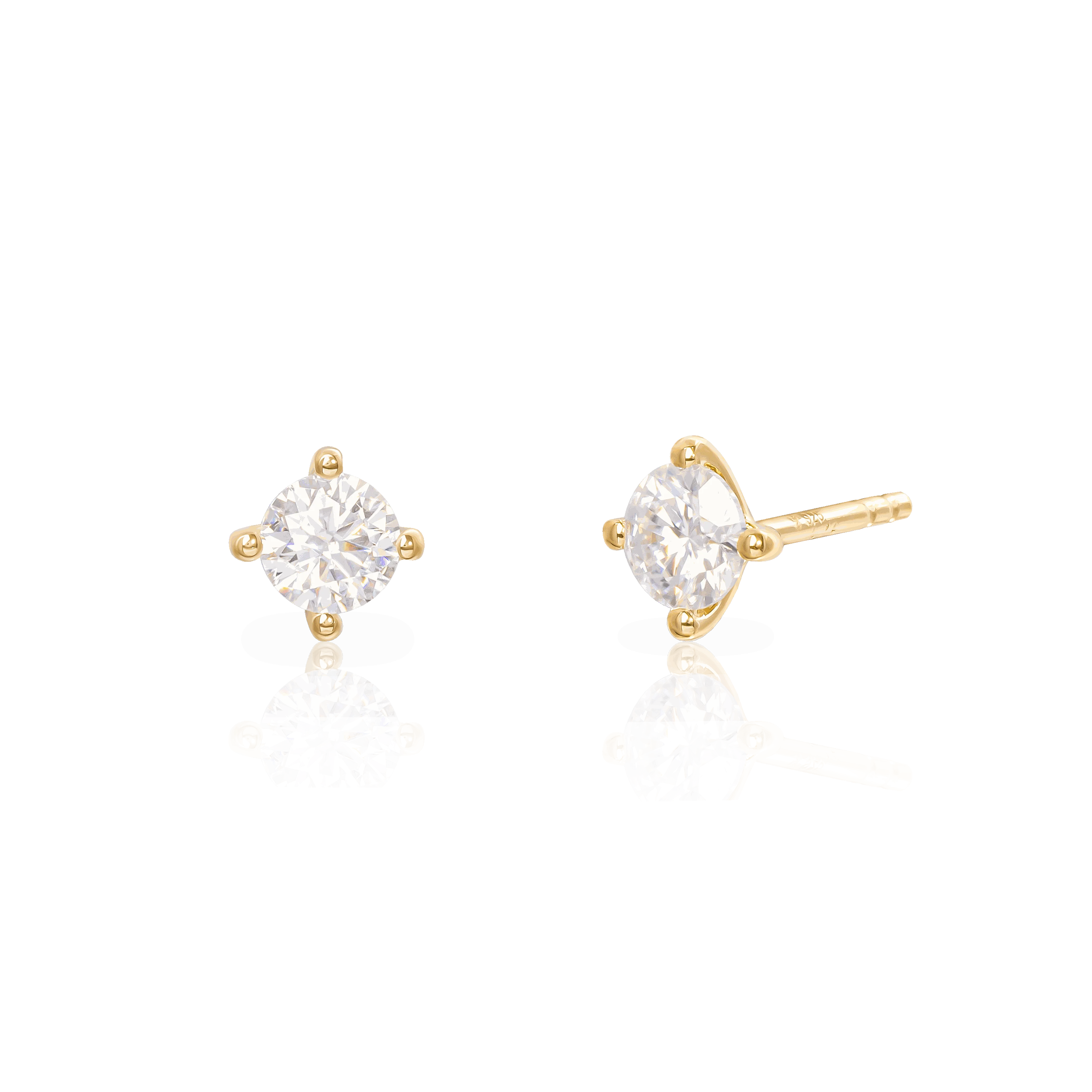 Brila Moissanite Studs Earrings - Image 3