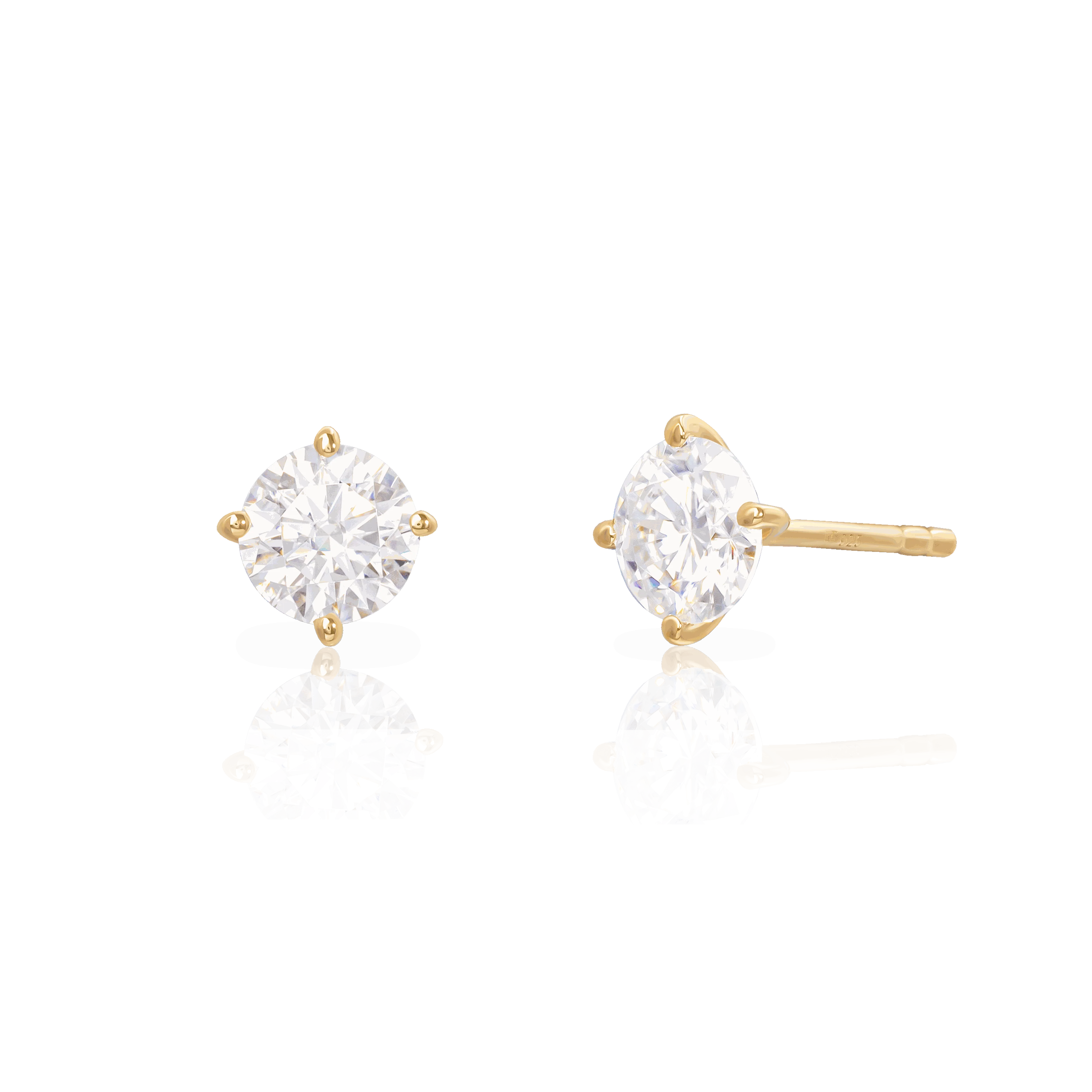Brila Moissanite Studs Earrings - Image 4