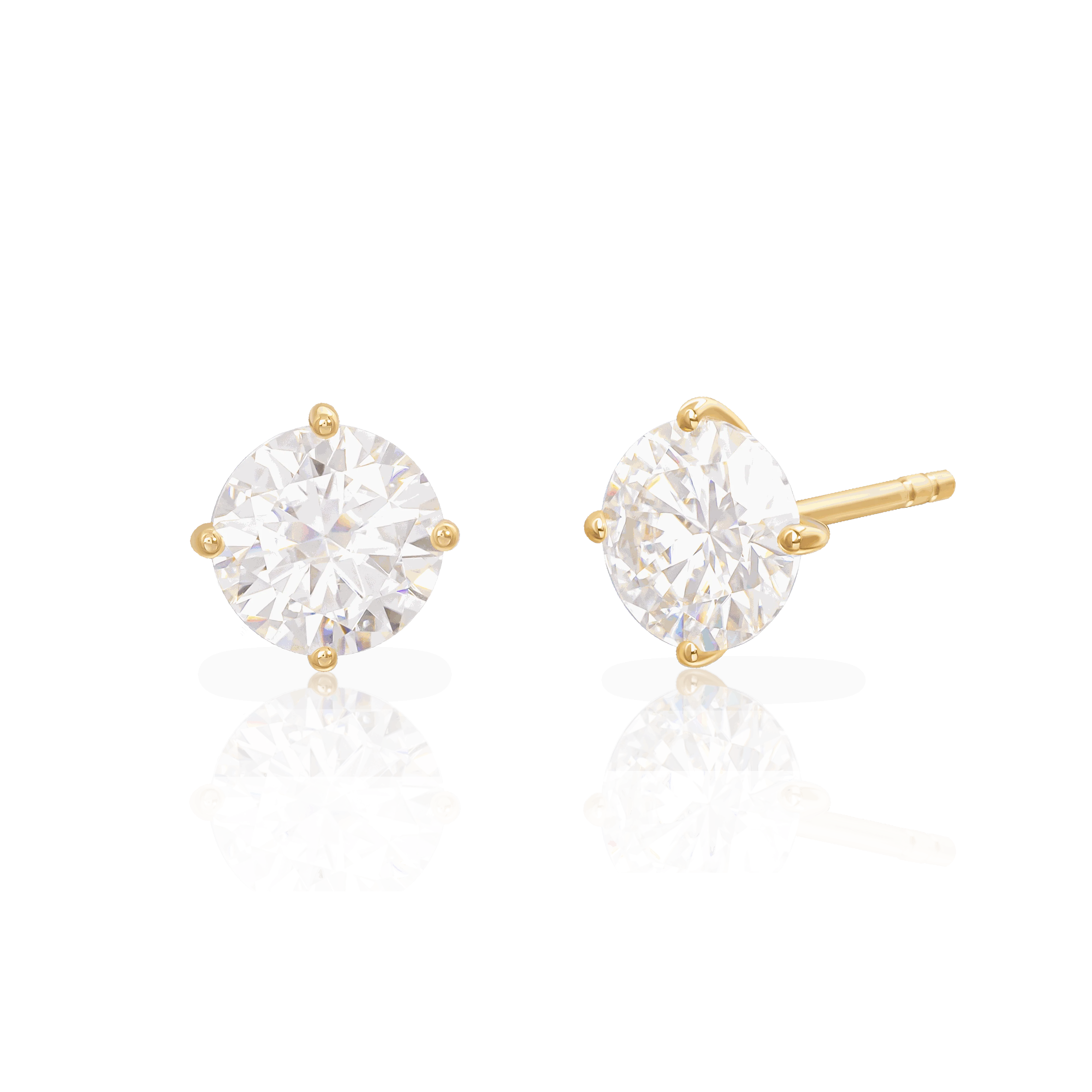 Brila Moissanite Studs Earrings - Image 5