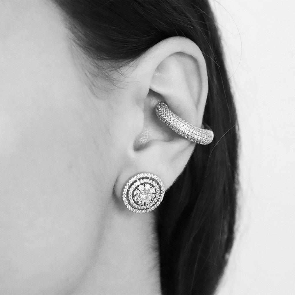 Crystal conch cuff earring - Image 11
