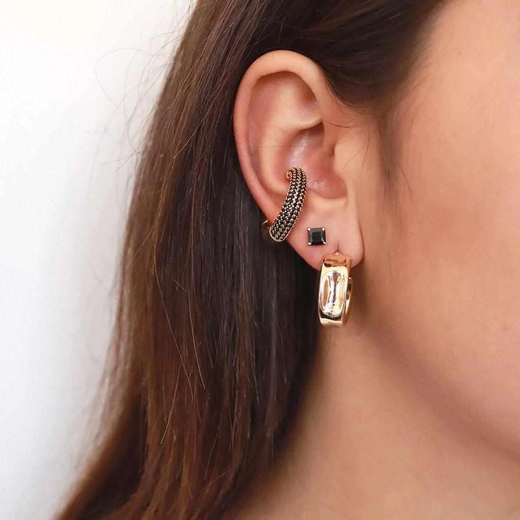 Crystal conch cuff earring - Image 9