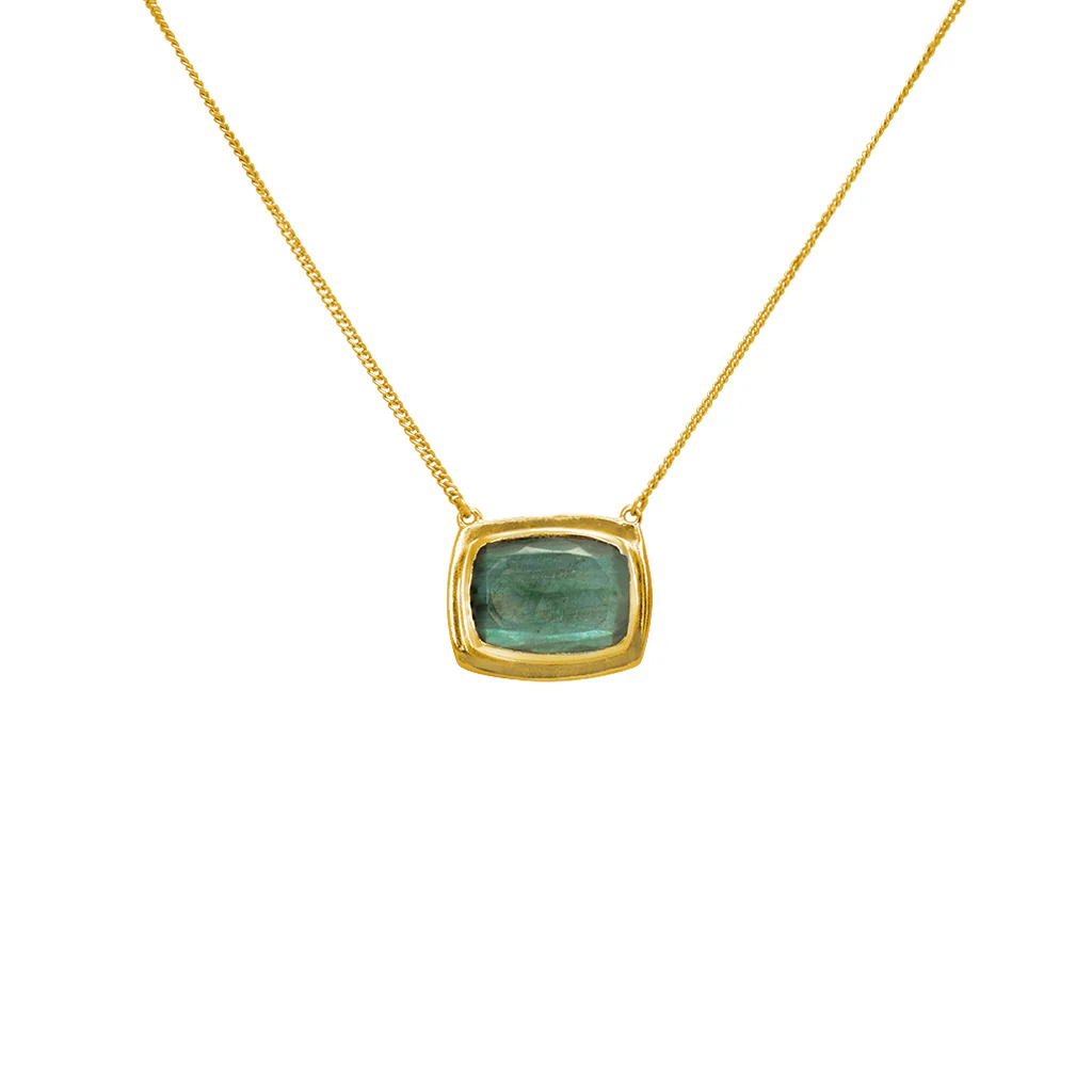 Miya semi precious 2 micron pendant - Image 3