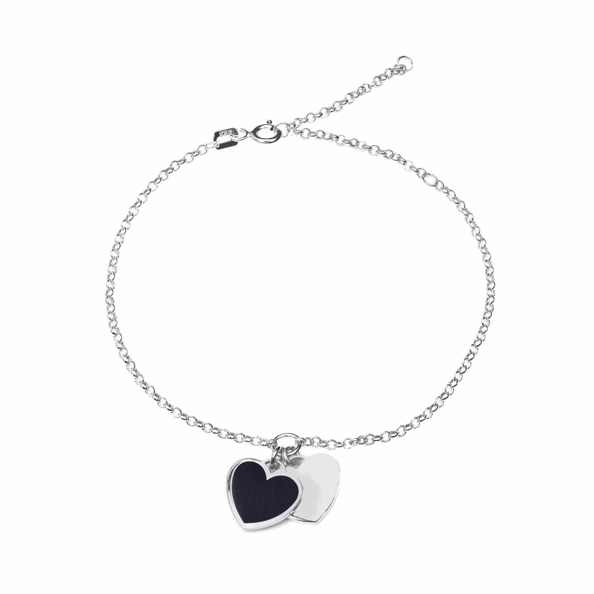 Cupid heart enamel bracelet - Image 4