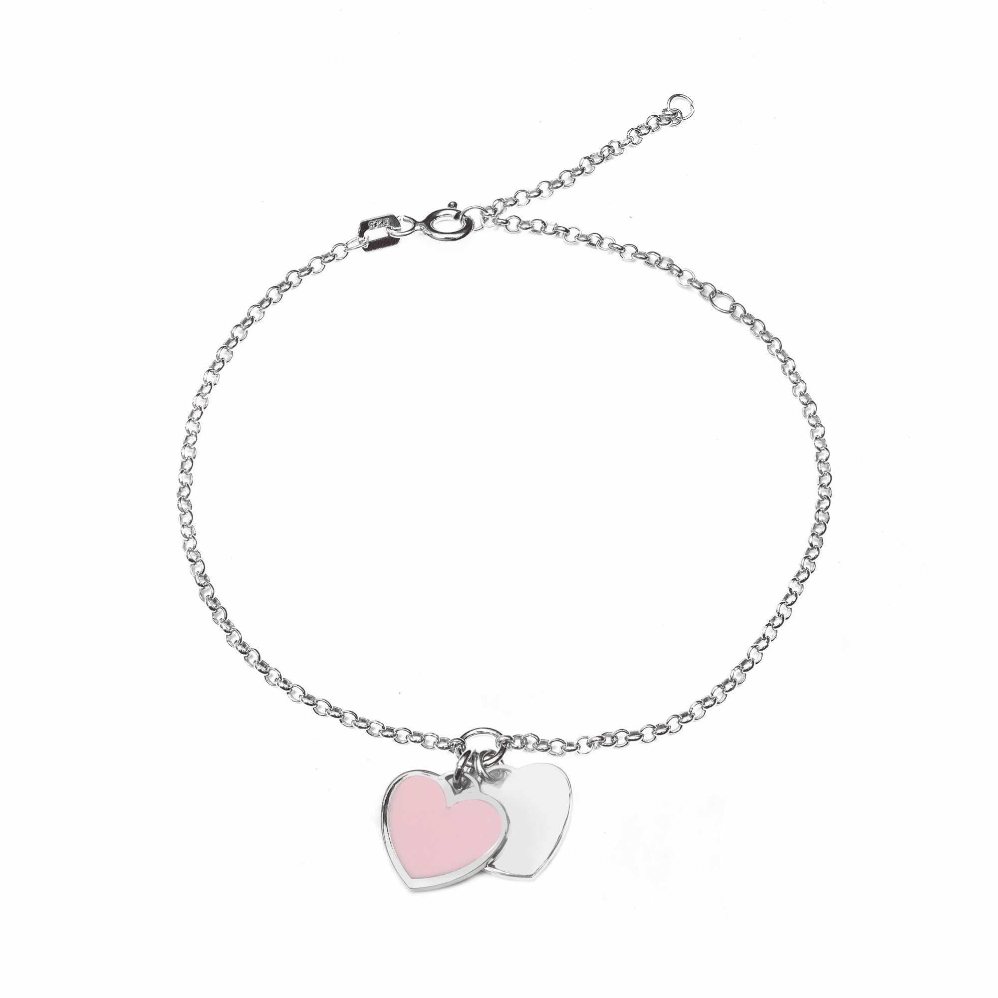 Cupid heart enamel bracelet - Image 5