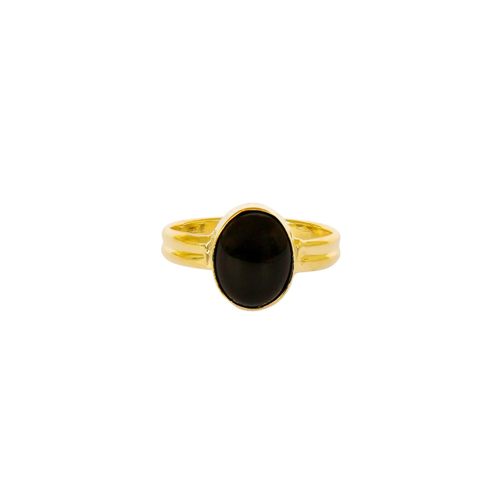 Esa onyx gold filled semi-precious ring - Image 6