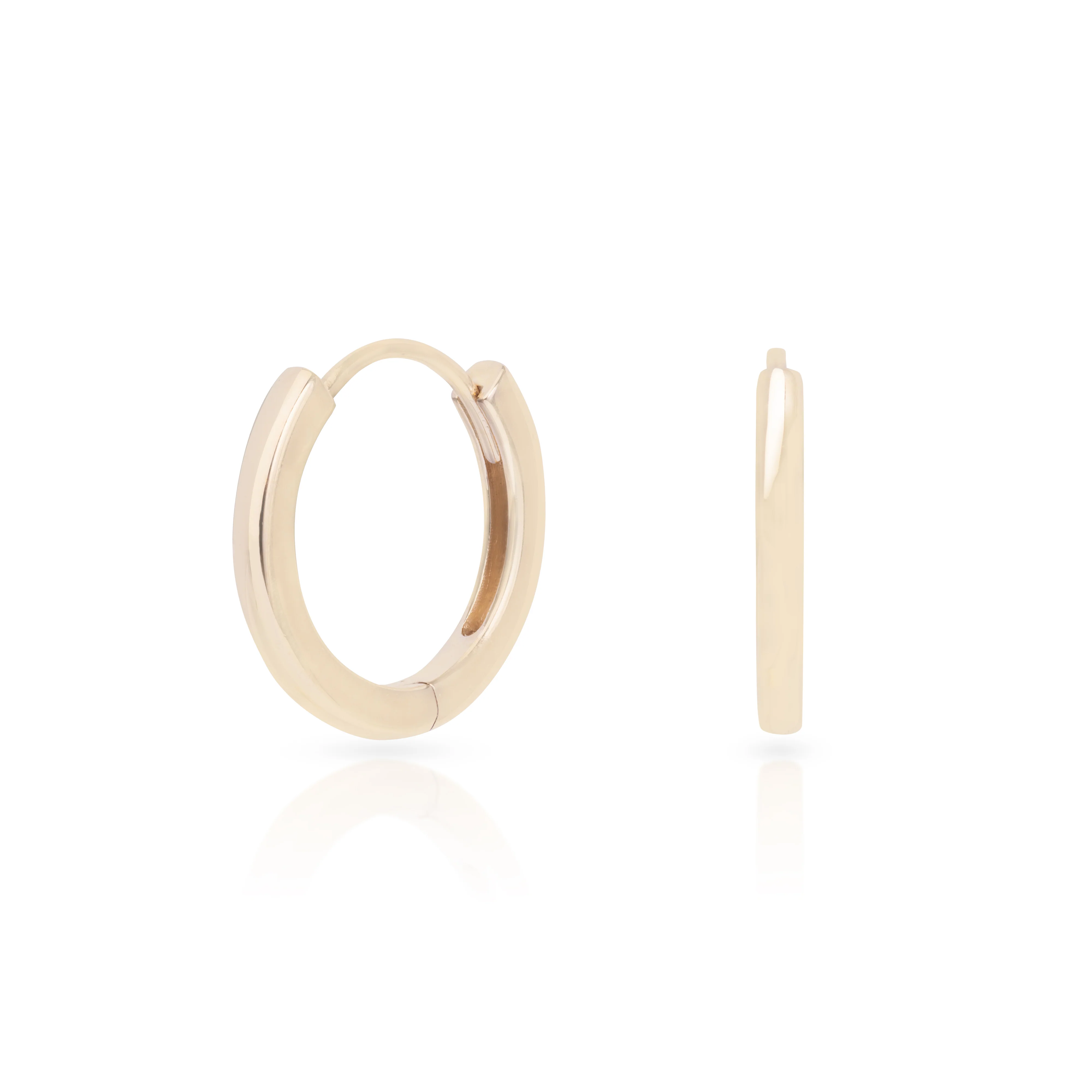 Essence 10K Gold Mini Huggie Hoop Earrings