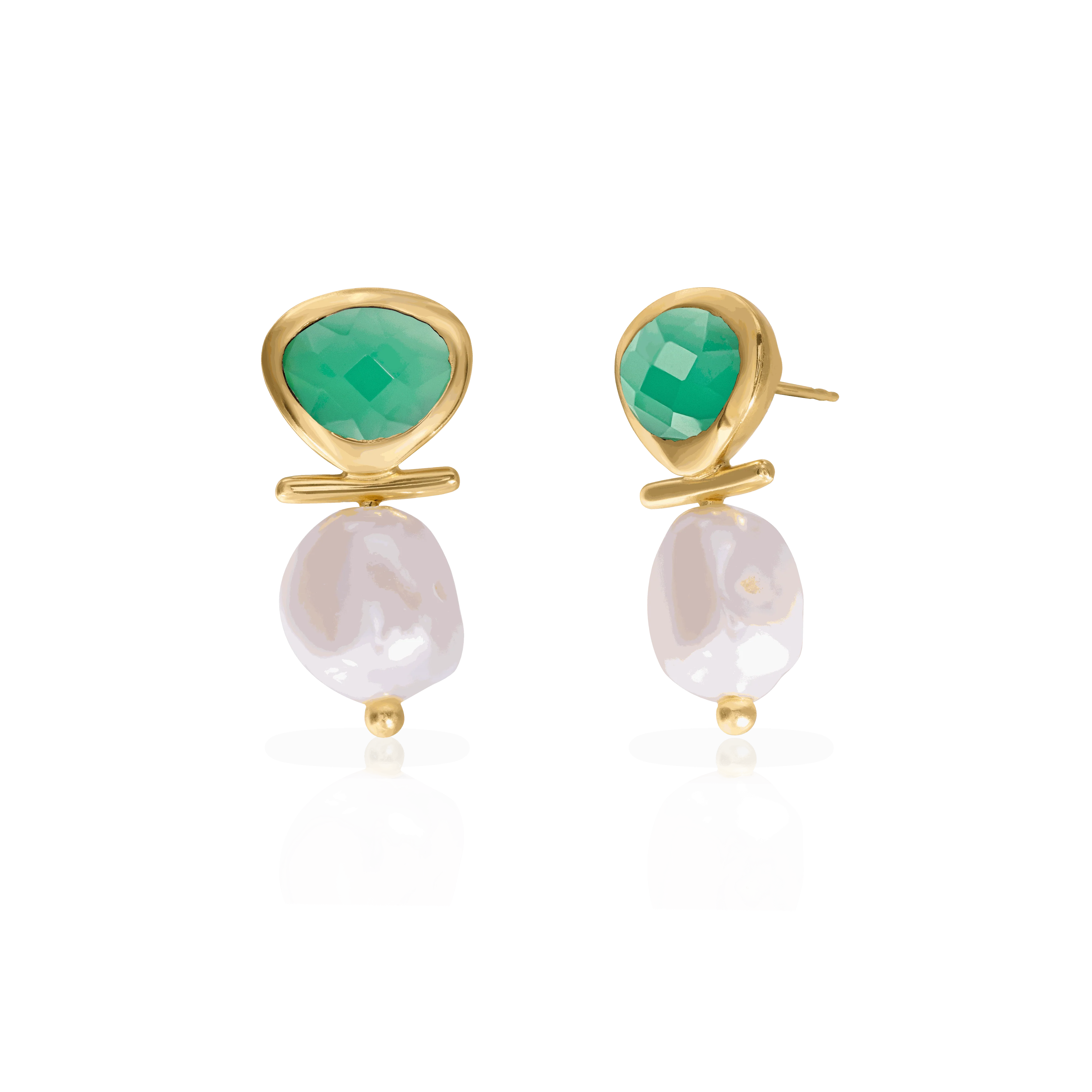 Estelle semi-precious stone earrings