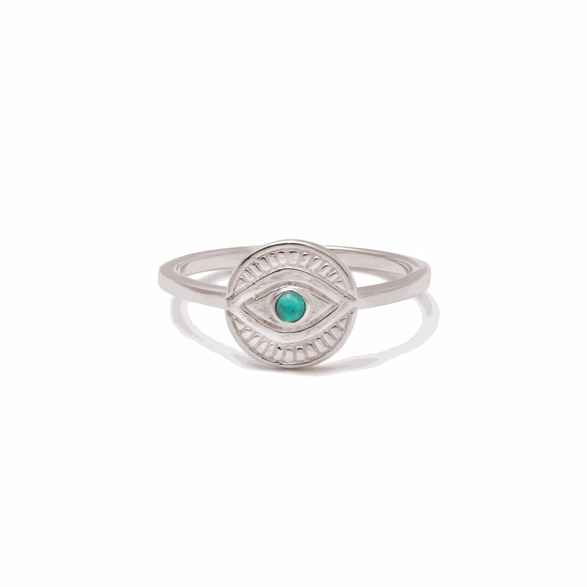 Evil Eye Round Ring