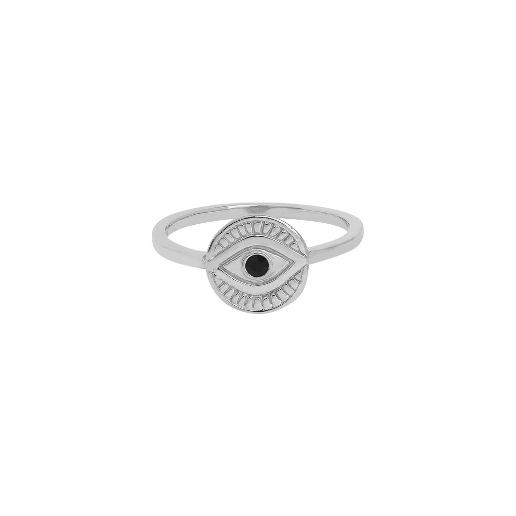 Evil Eye Round Ring - Image 3