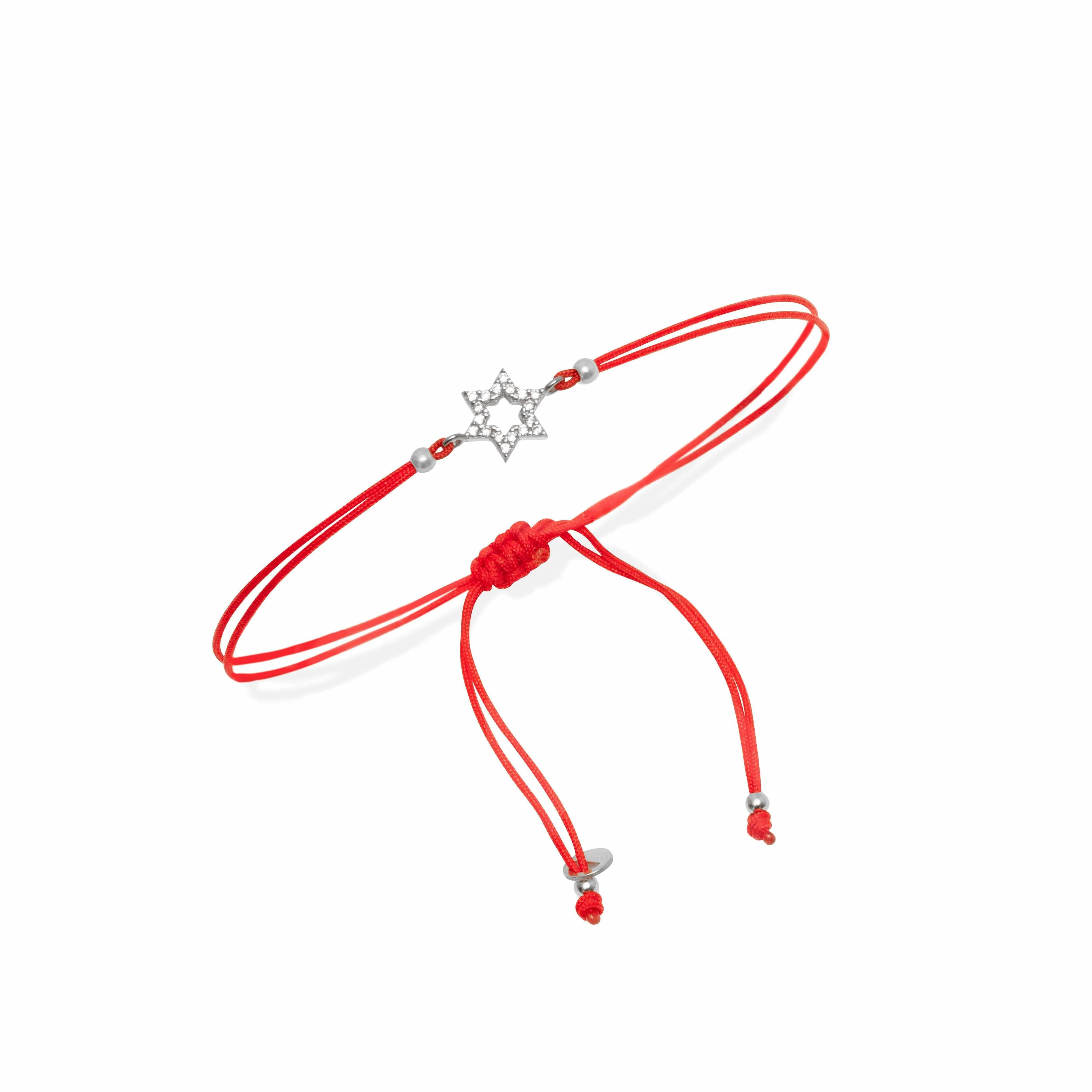 Fifer star od david thread bracelet - Image 4