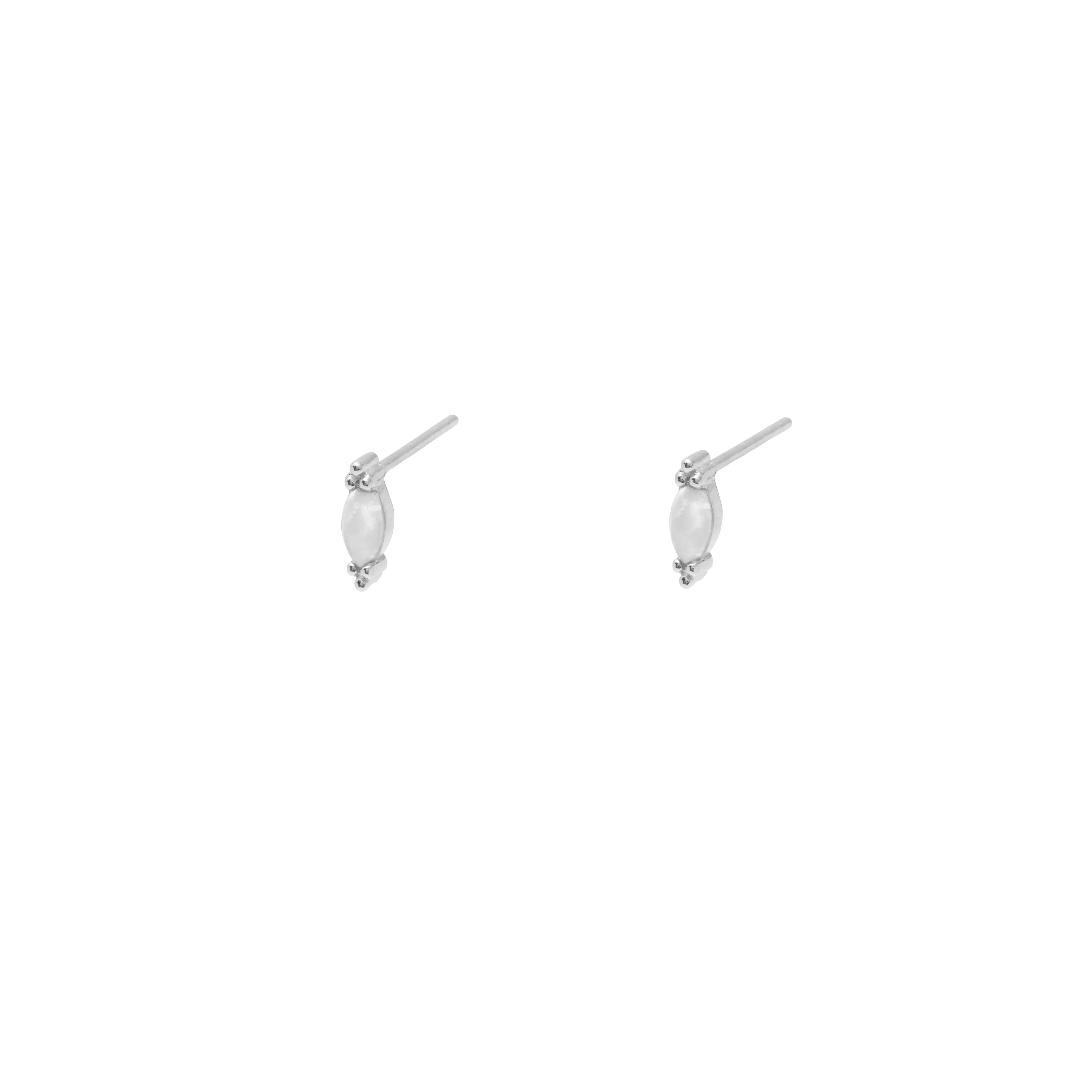 Giulia opalite 1 micron gold studs - Image 3