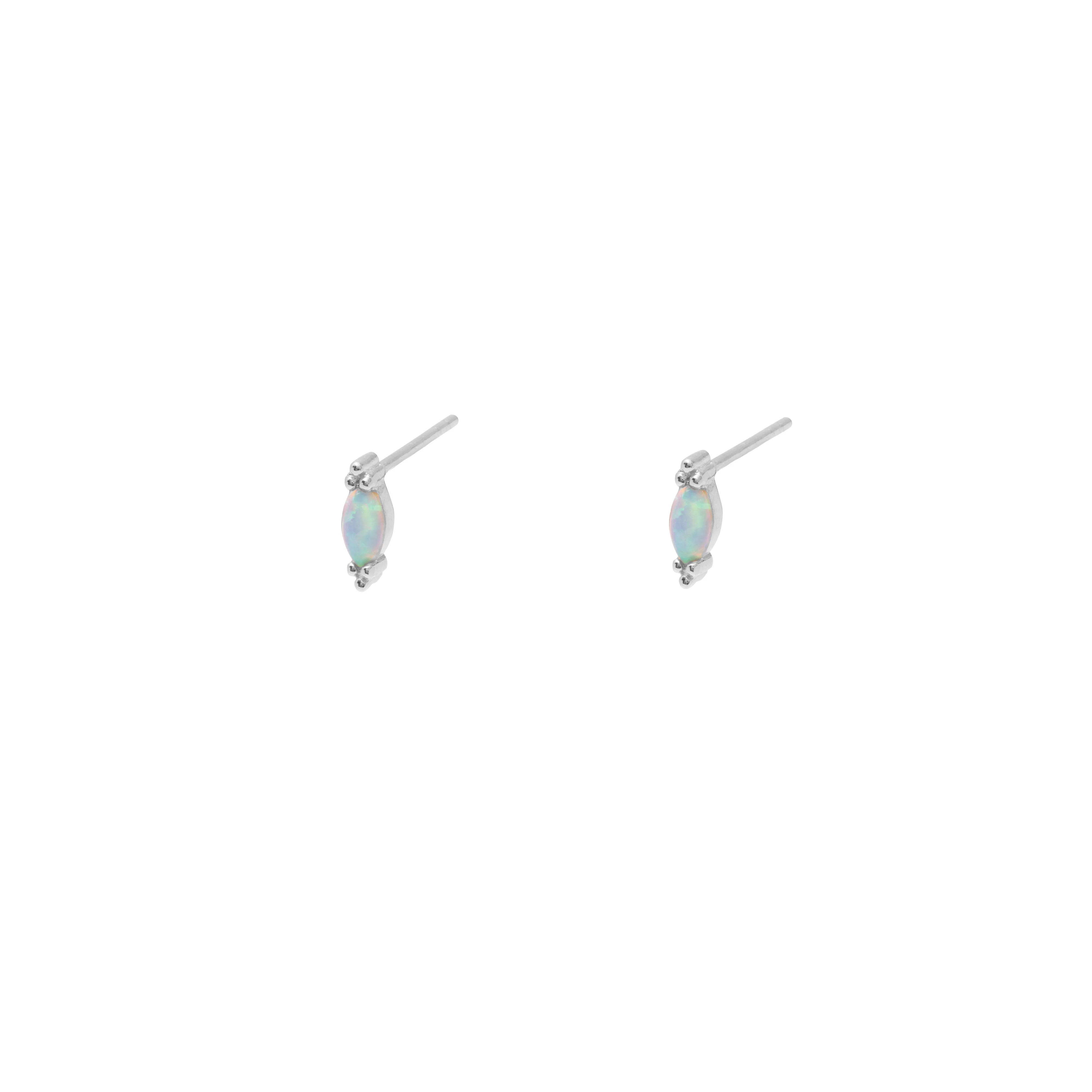 Giulia opalite 1 micron gold studs - Image 4