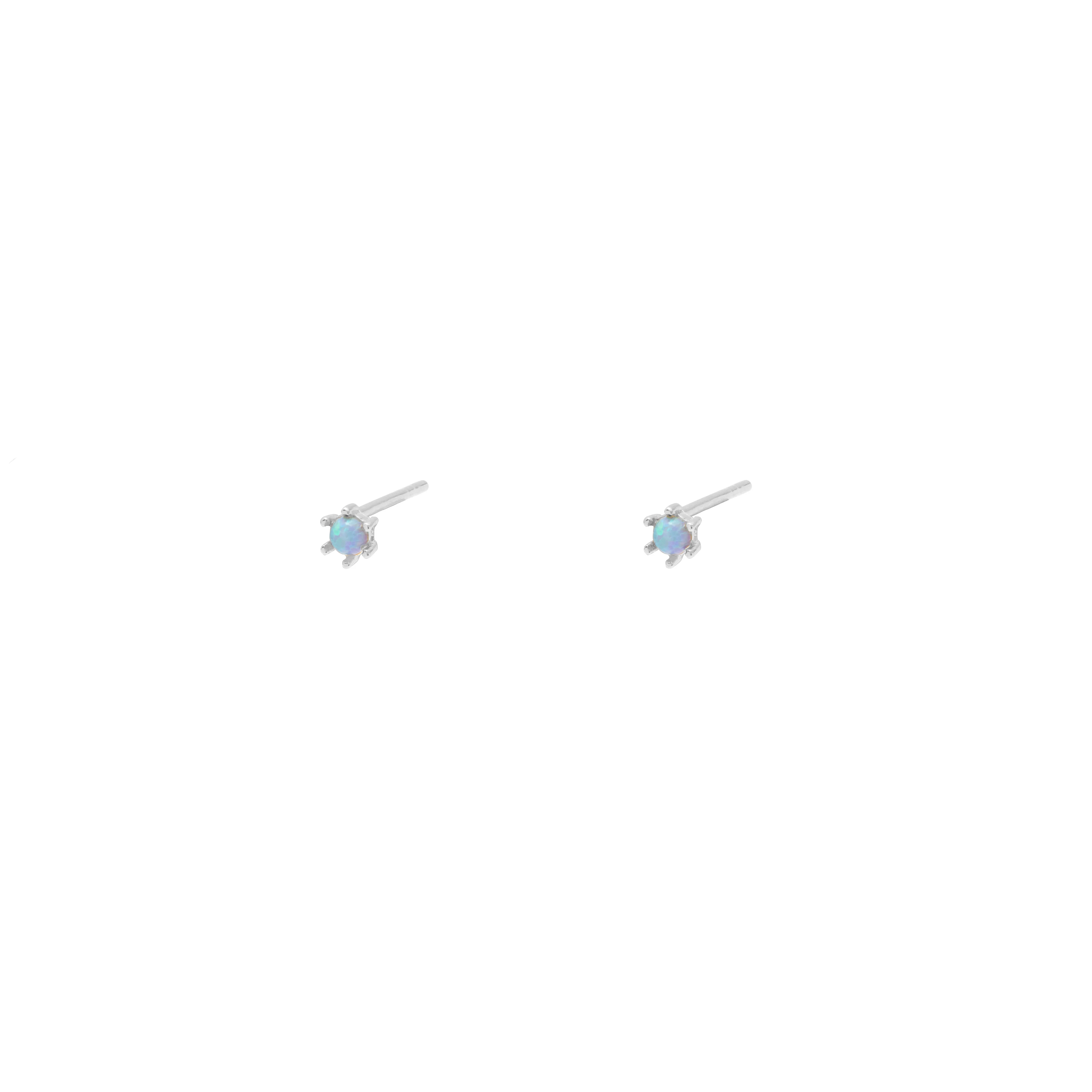 Glyn opalite 1 micron gold studs - Image 3