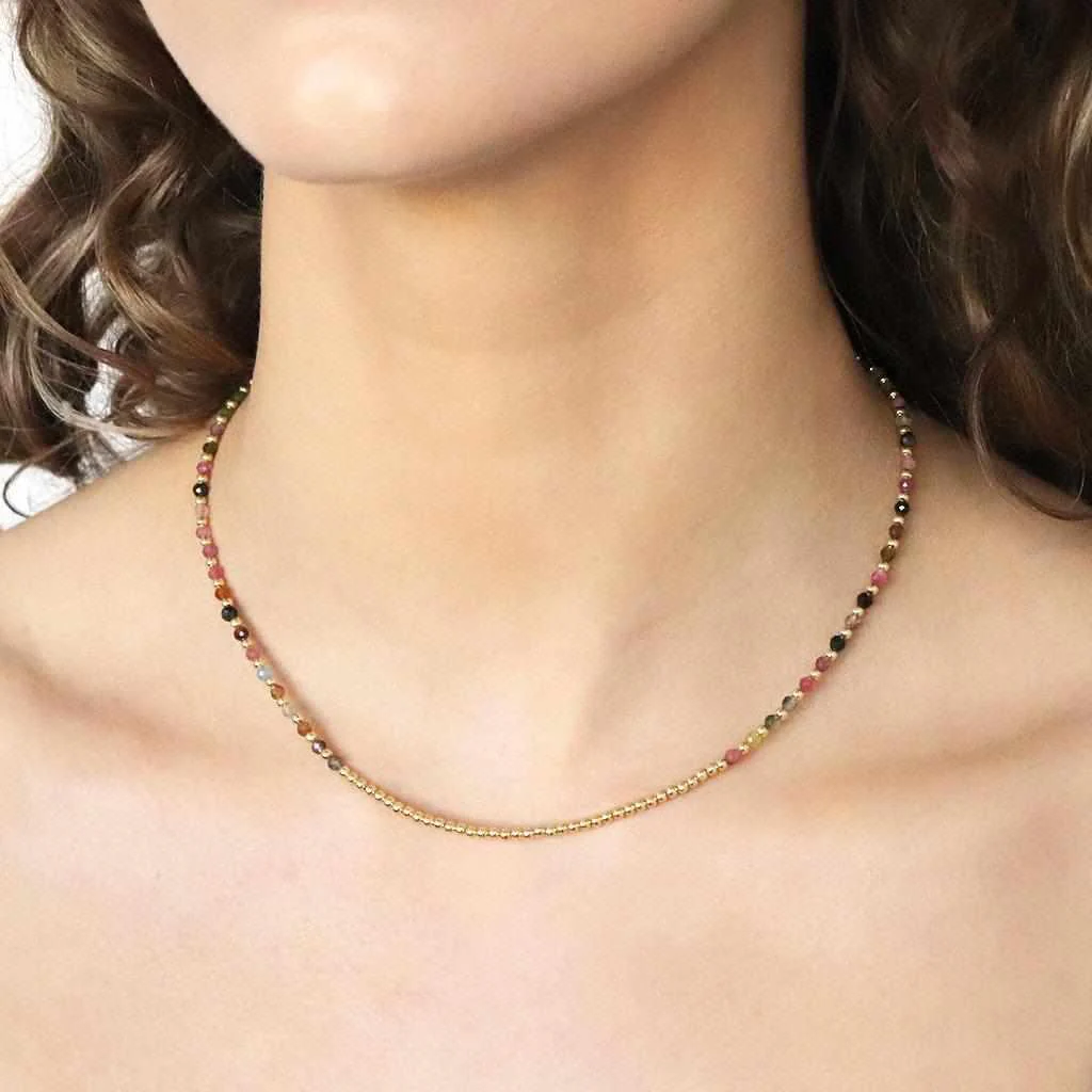 Raegan II precious stone necklace - Image 7