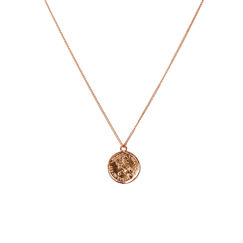 Haldis gold filled coin necklace - Image 5