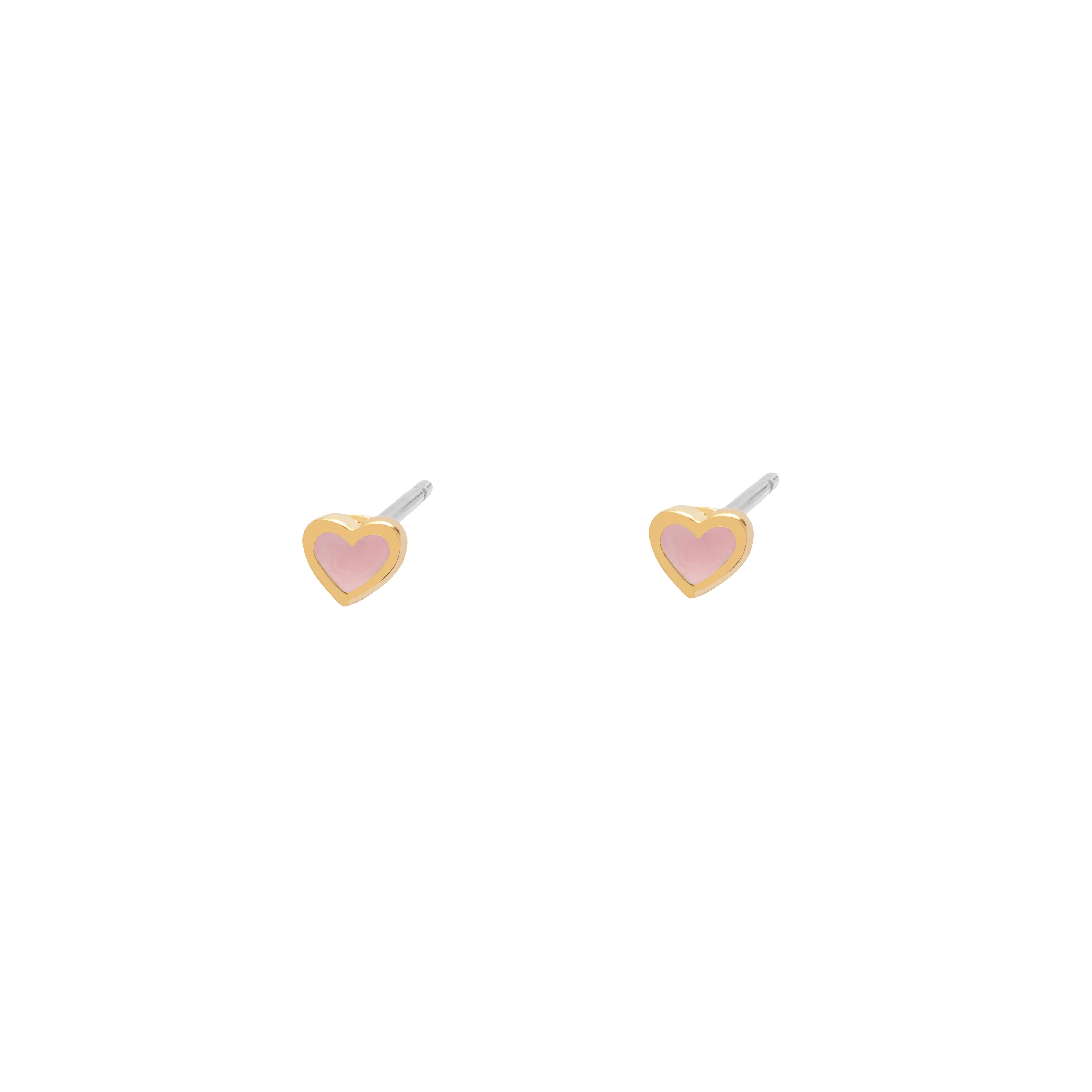 Heart enamel studs - Image 5
