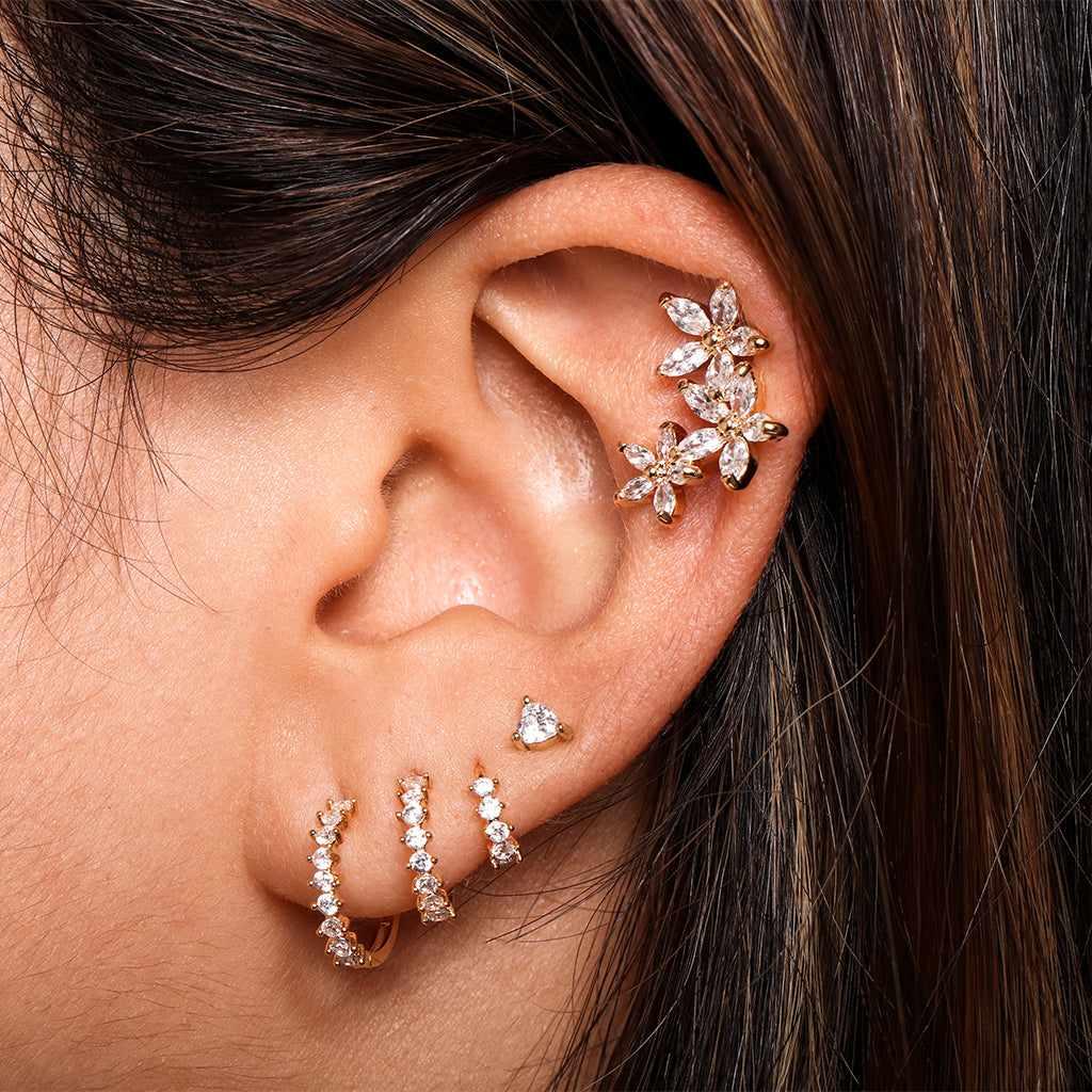 Herz heart studs - Image 2