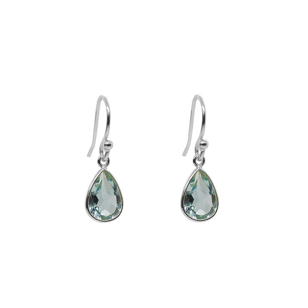Izora 2 micron gold hook earrings - Image 2