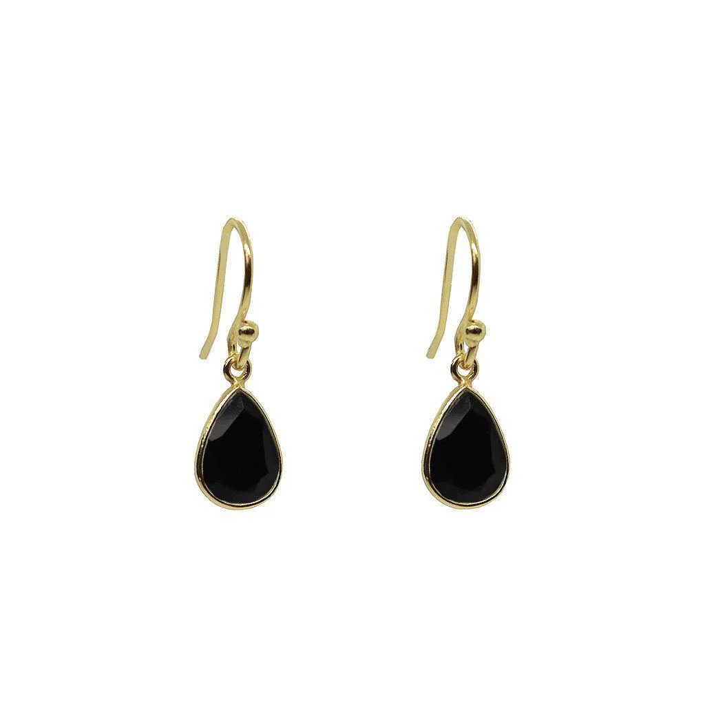 Izora 2 micron gold hook earrings - Image 7