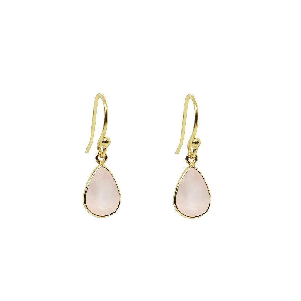 Izora 2 micron gold hook earrings - Image 9