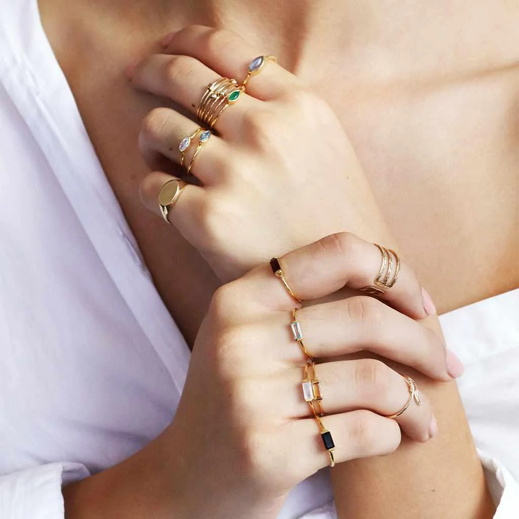 Jazmin semi precious ring - Image 4