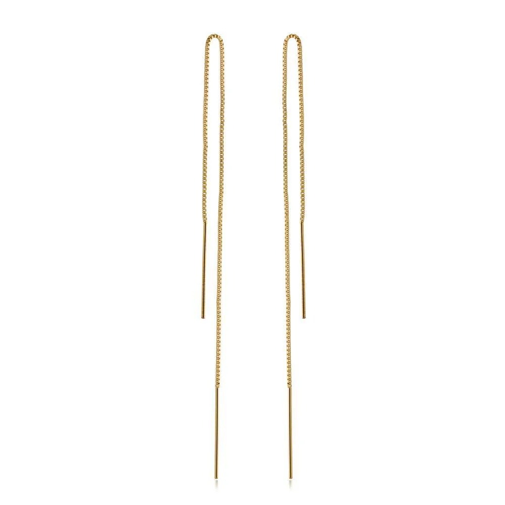 Jean thread earrings