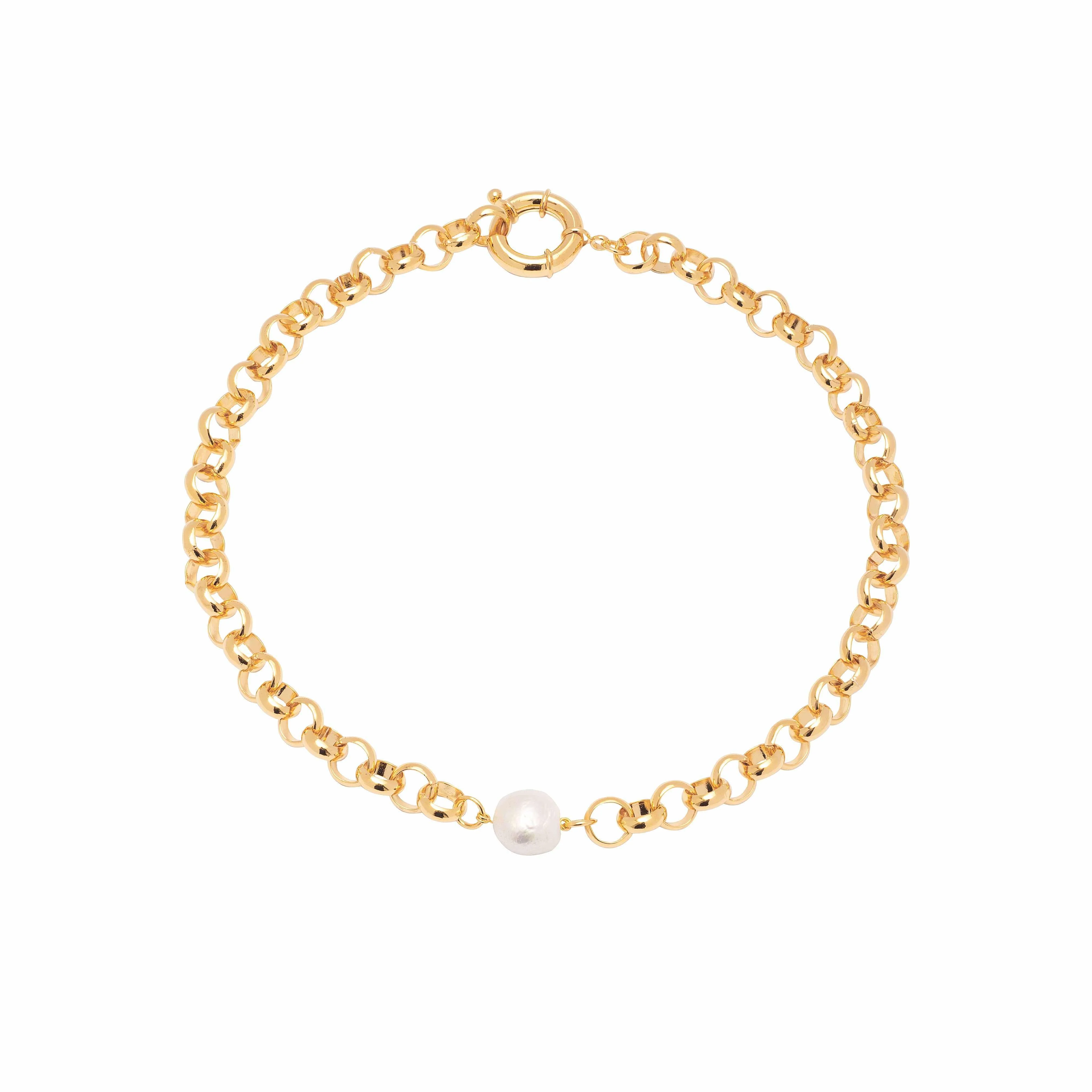 Jitka pearl link chain necklace - Image 3