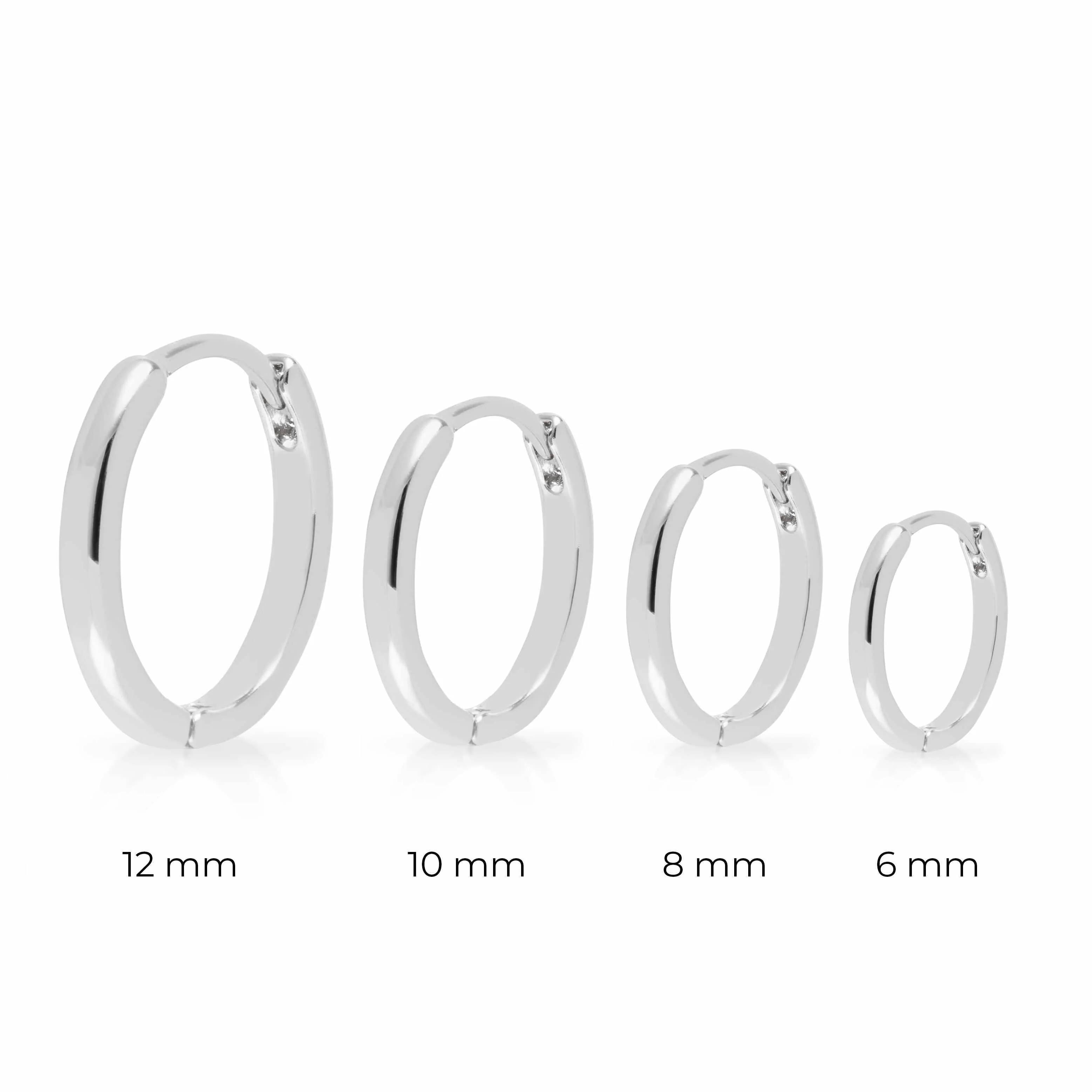 Kiya Huggie Earrings Stack - Image 3