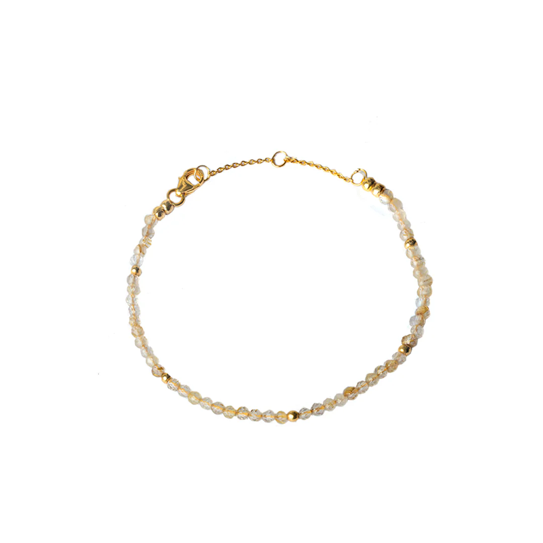 Klara gold vermeil semi precious bracelet - Image 11