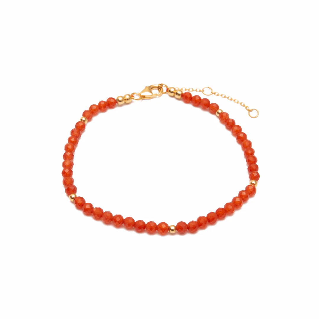 Klara gold vermeil semi precious bracelet - Image 13
