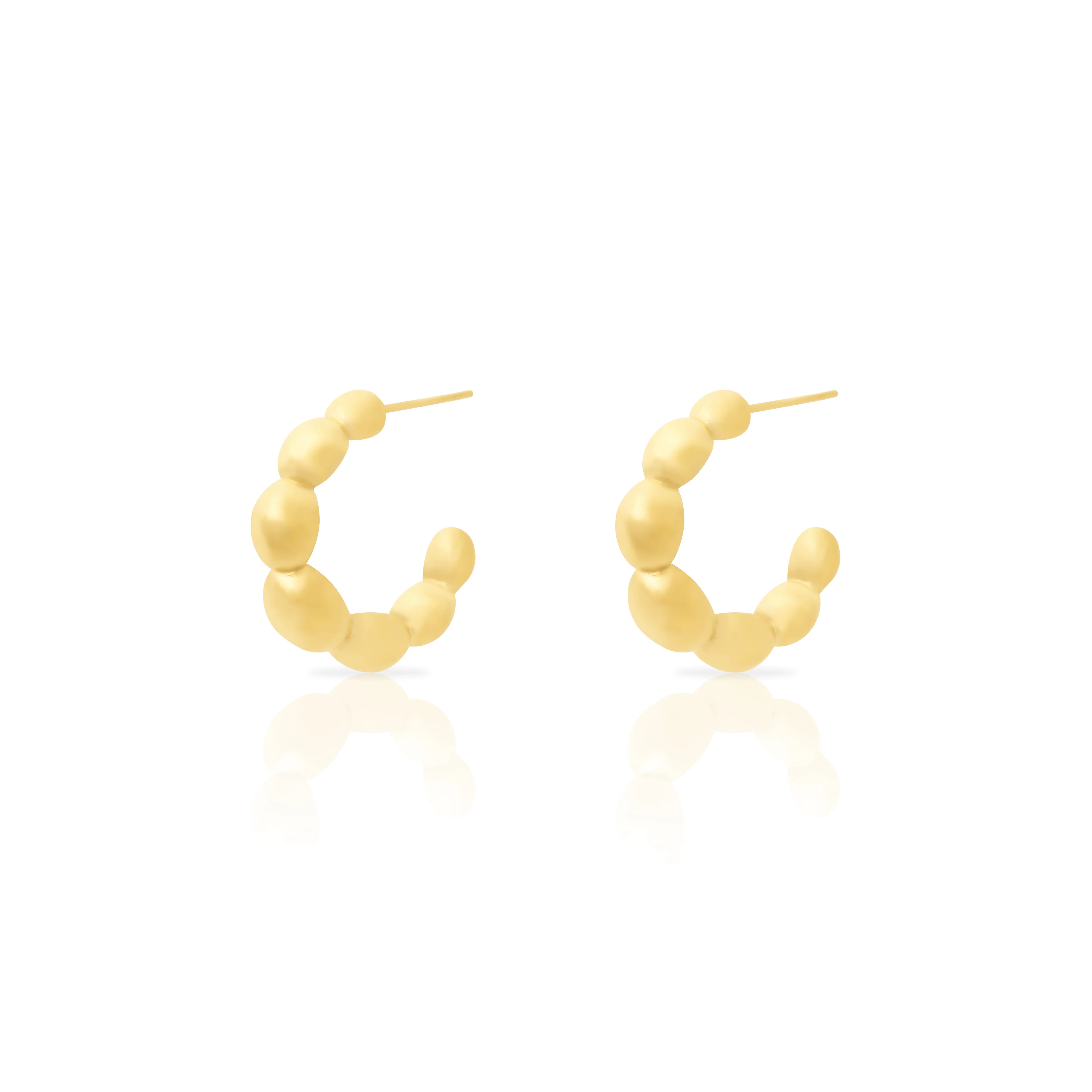 Koda bubble hoop earring