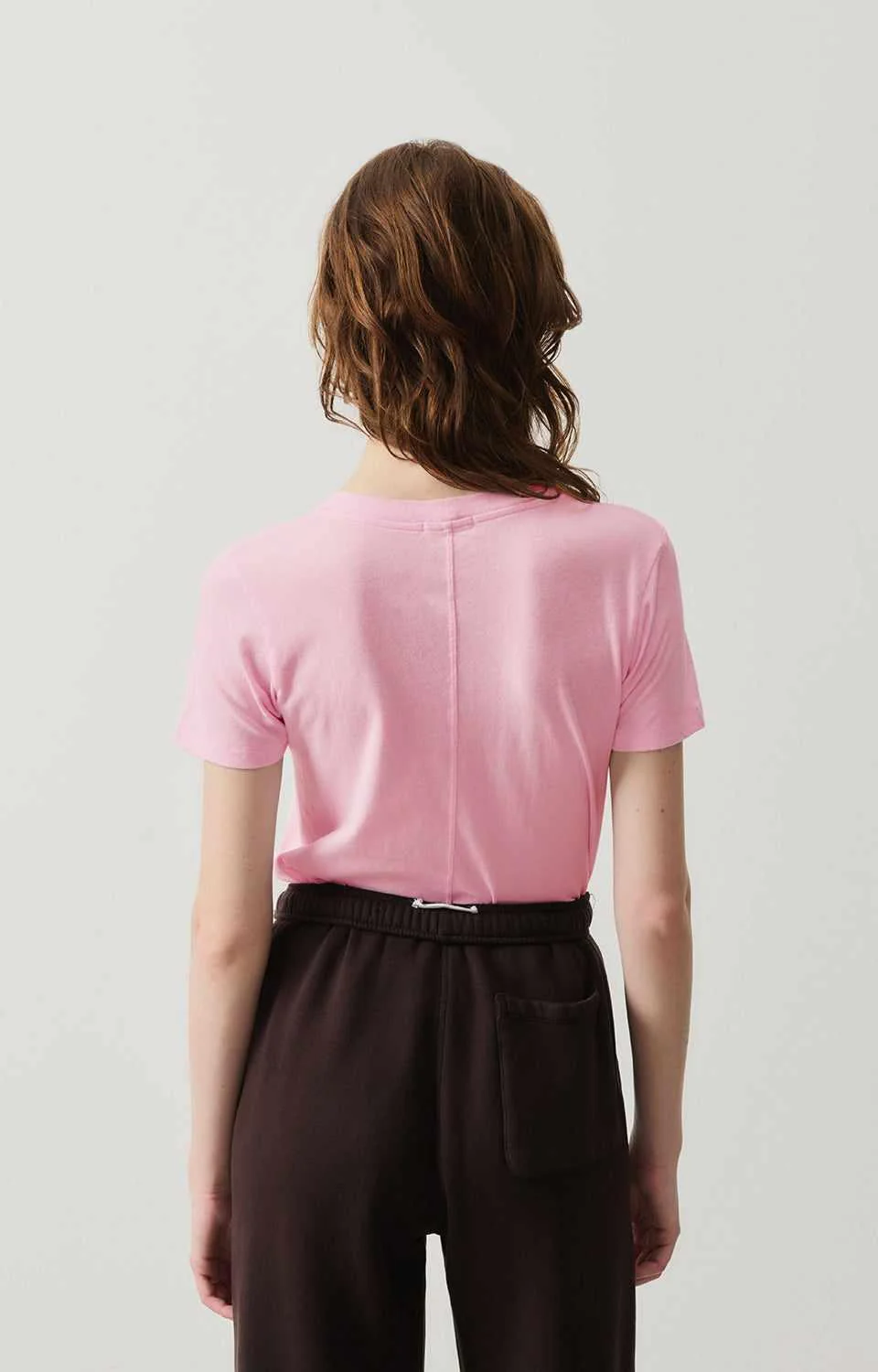 American Vintage LA MAISON GAMI21E25 T-SHIRT AJUSTE MC COL ROND US CHERRY BLOSSOM - Image 2