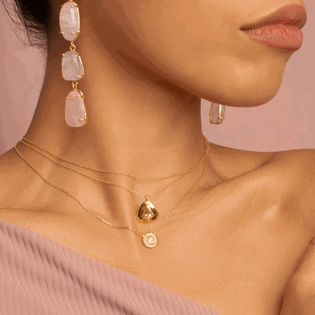 Lanu evil eye necklace - Image 2